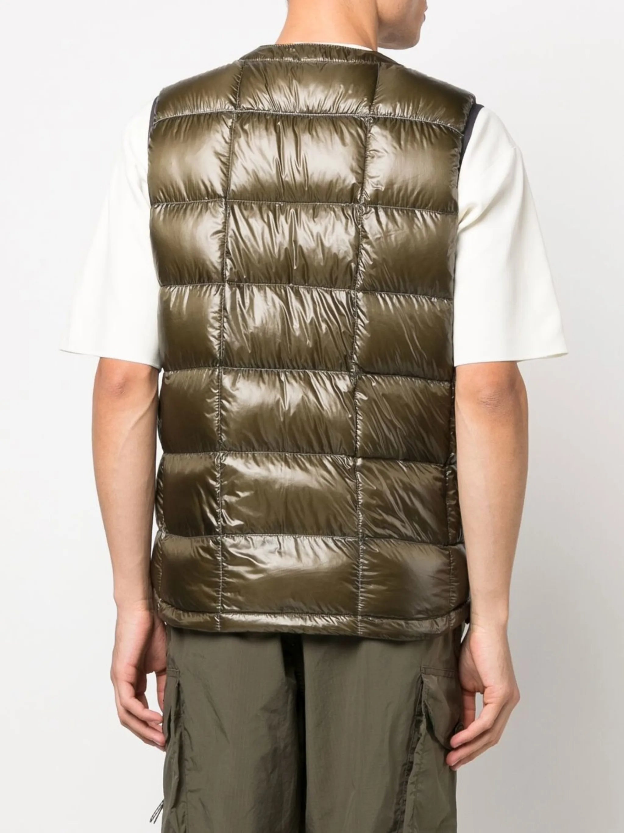 quilted sleeveless gilet