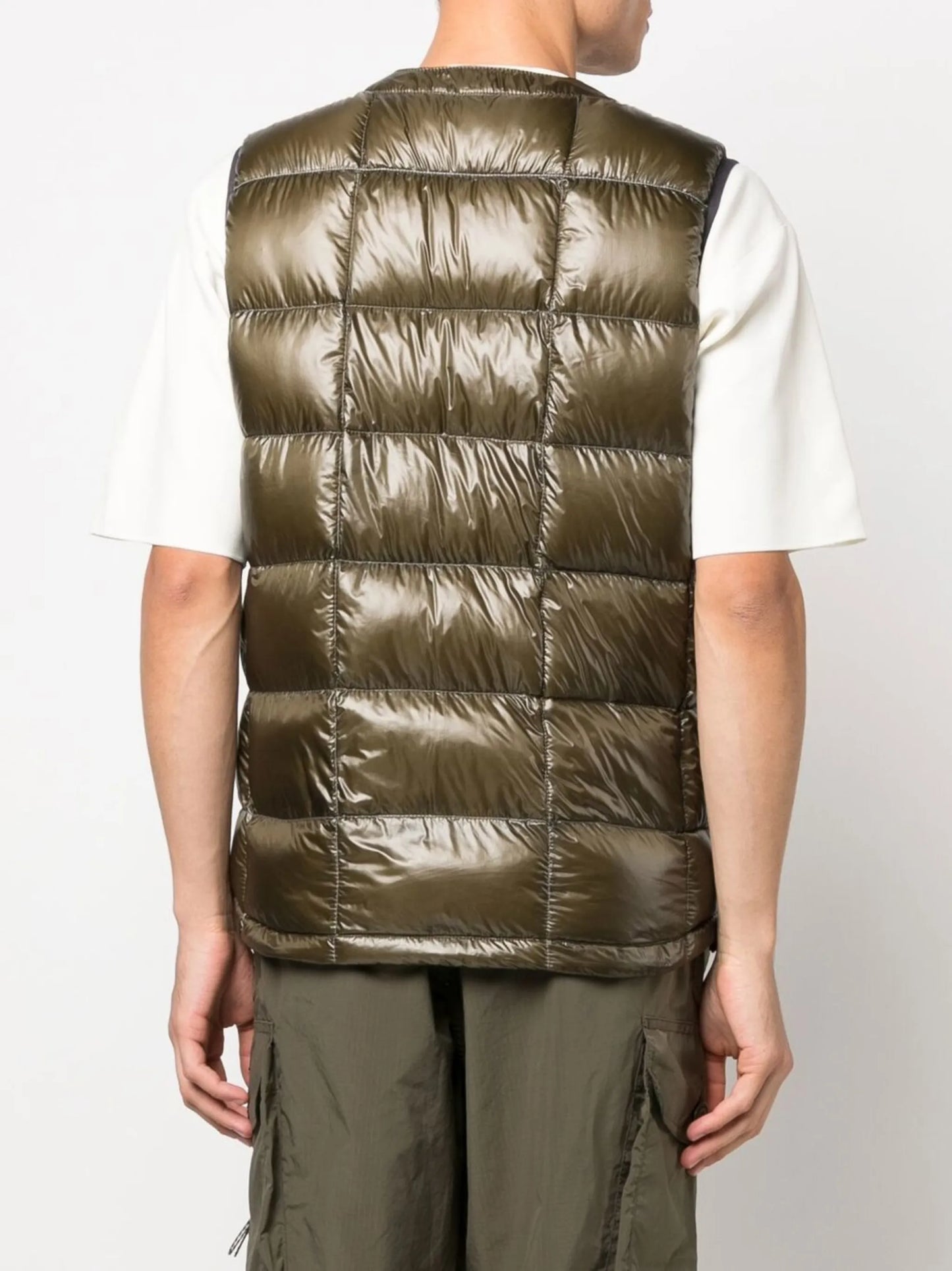 quilted sleeveless gilet