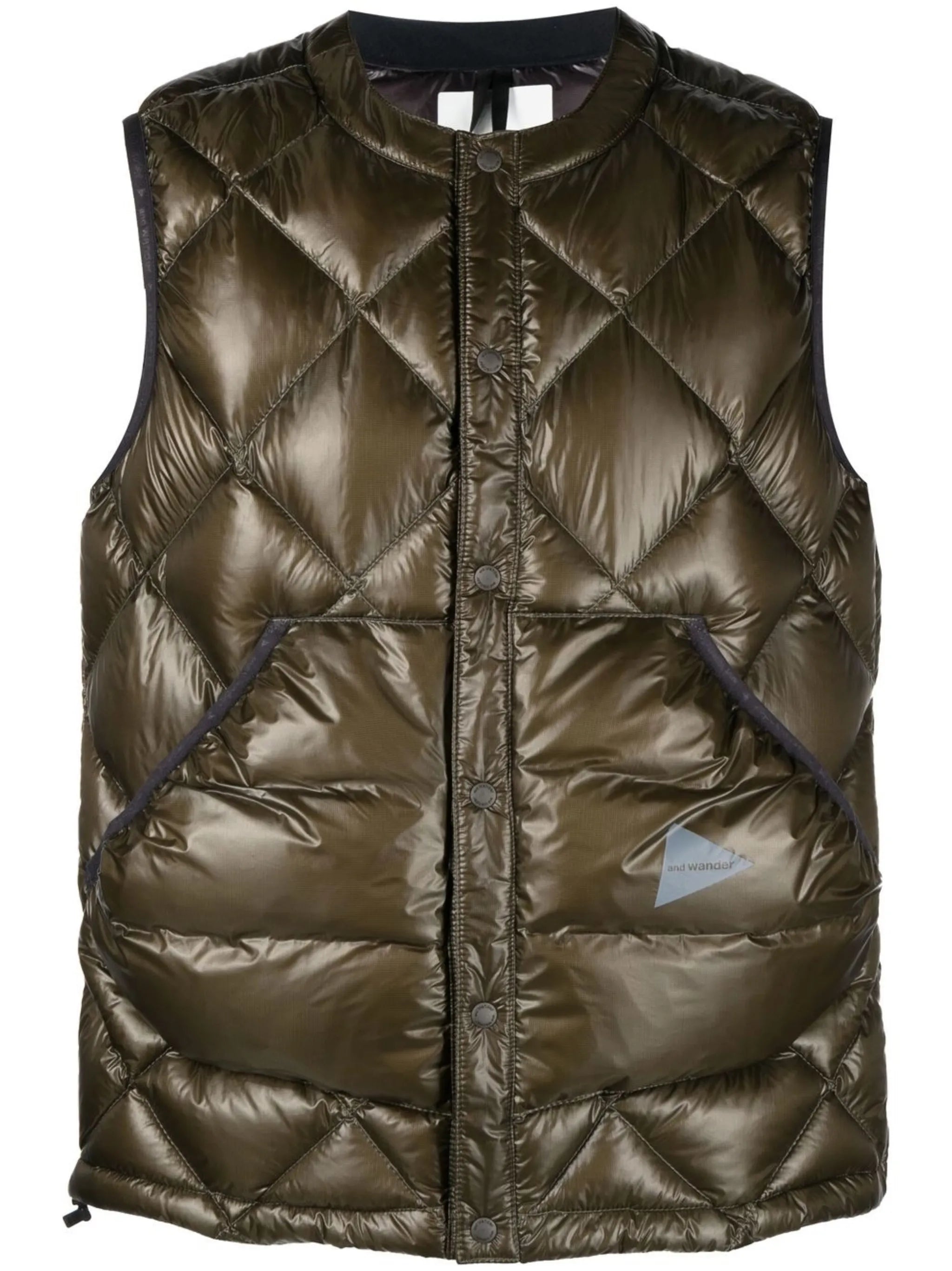 quilted sleeveless gilet