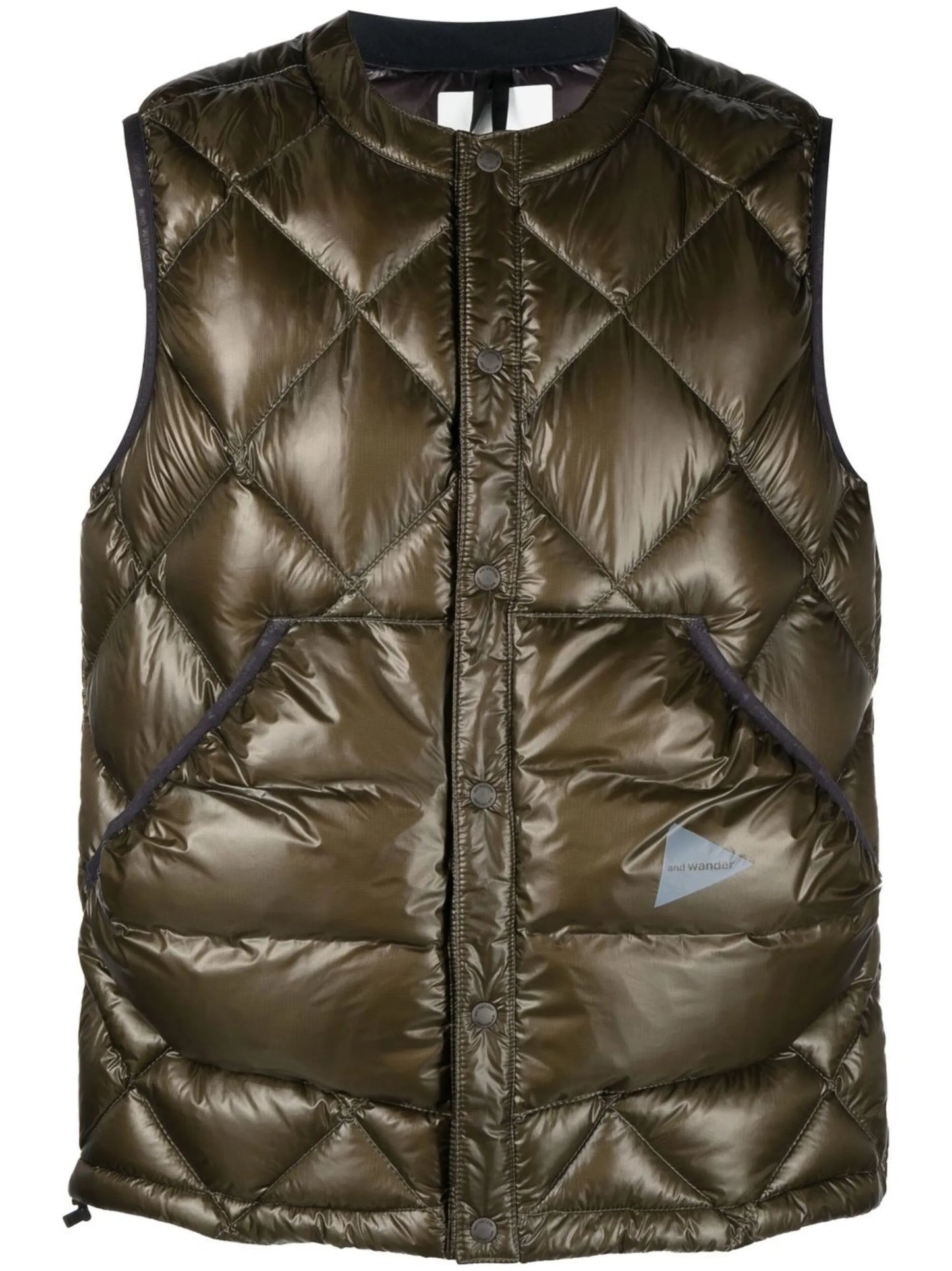 quilted sleeveless gilet