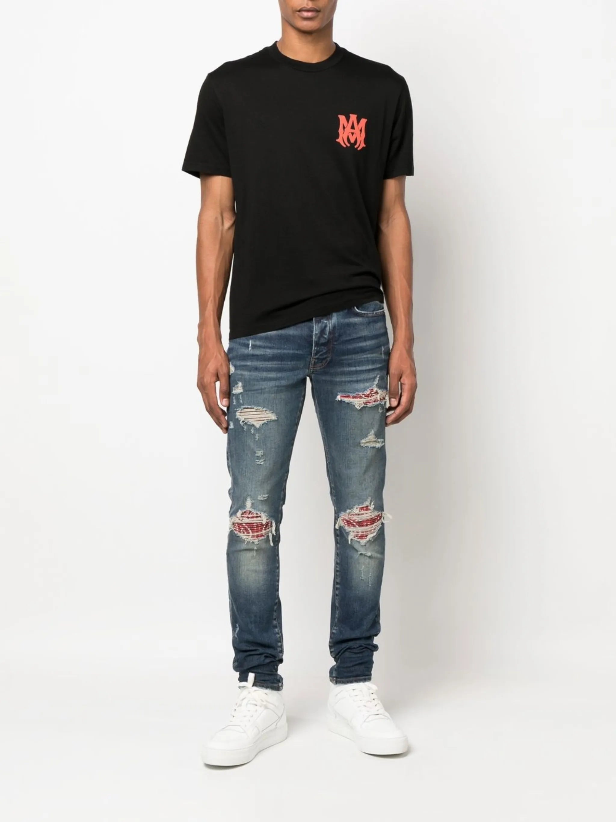 logo-print cotton T-shirt