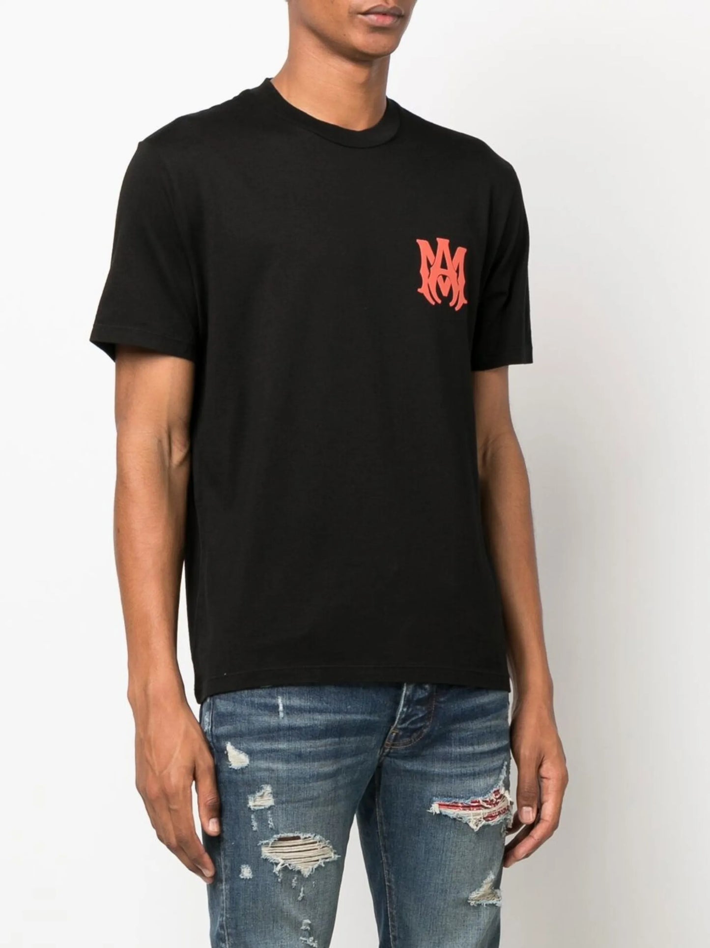 logo-print cotton T-shirt