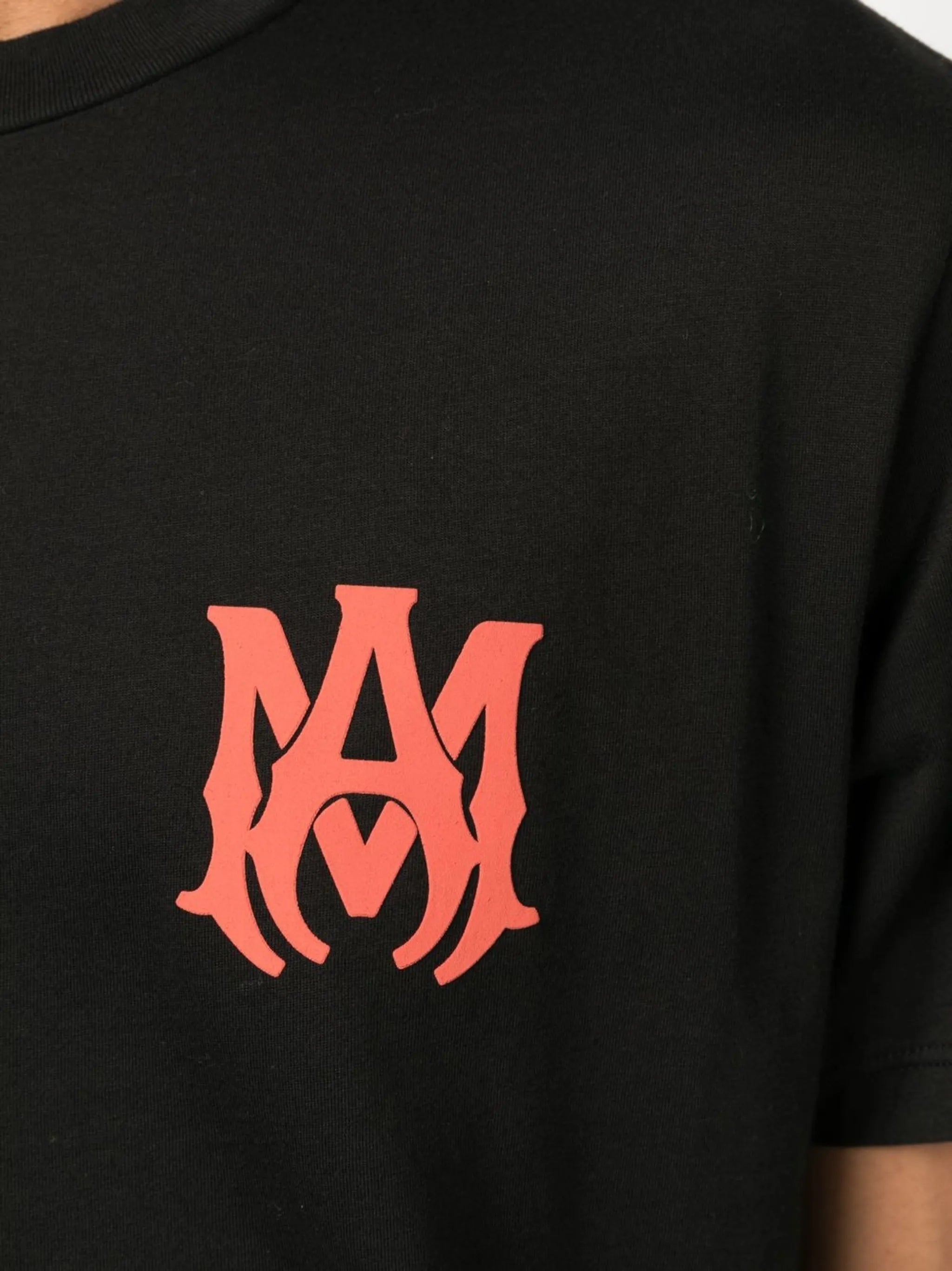 logo-print cotton T-shirt