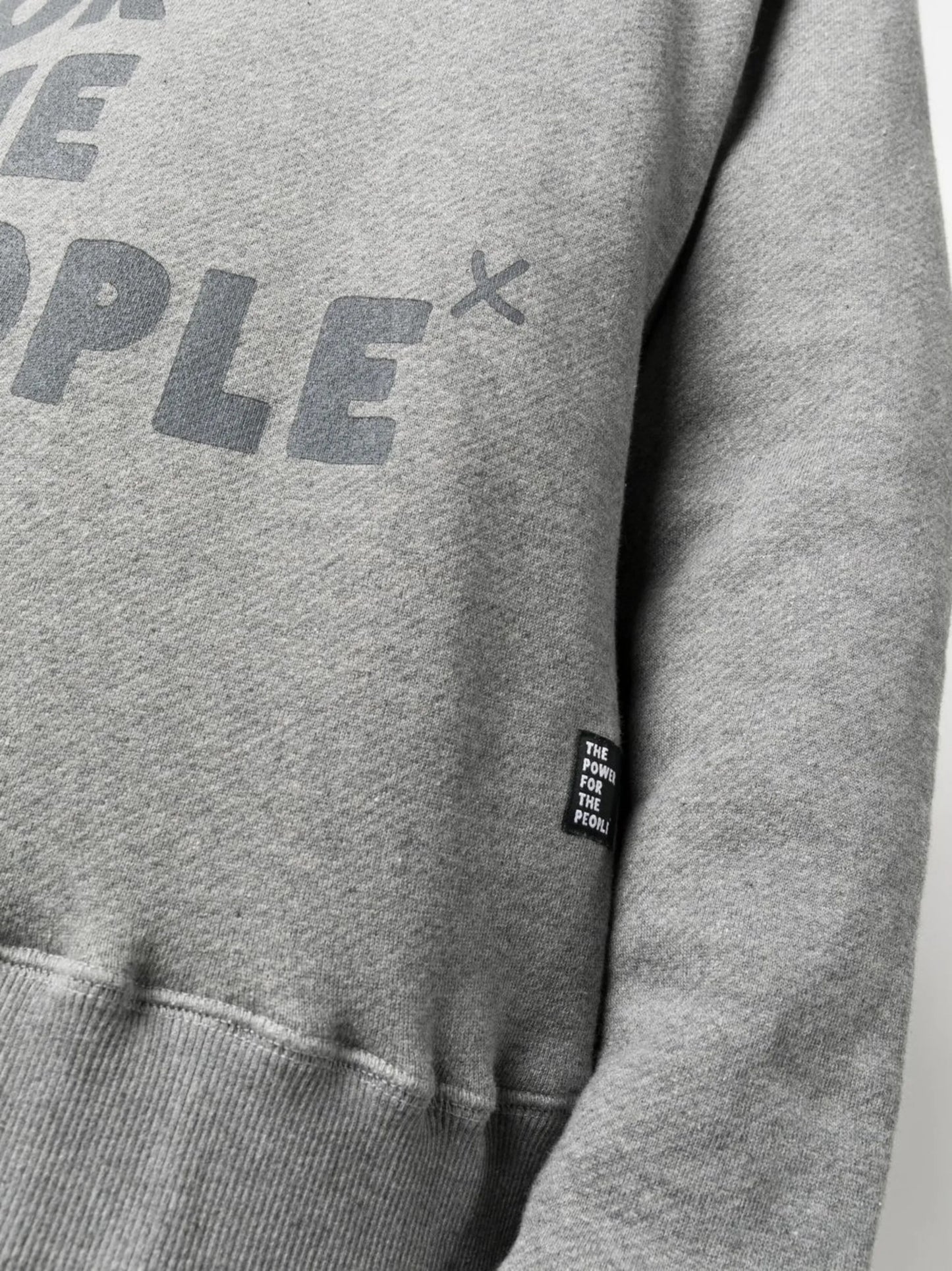 logo-print organic-cotton sweatshirt
