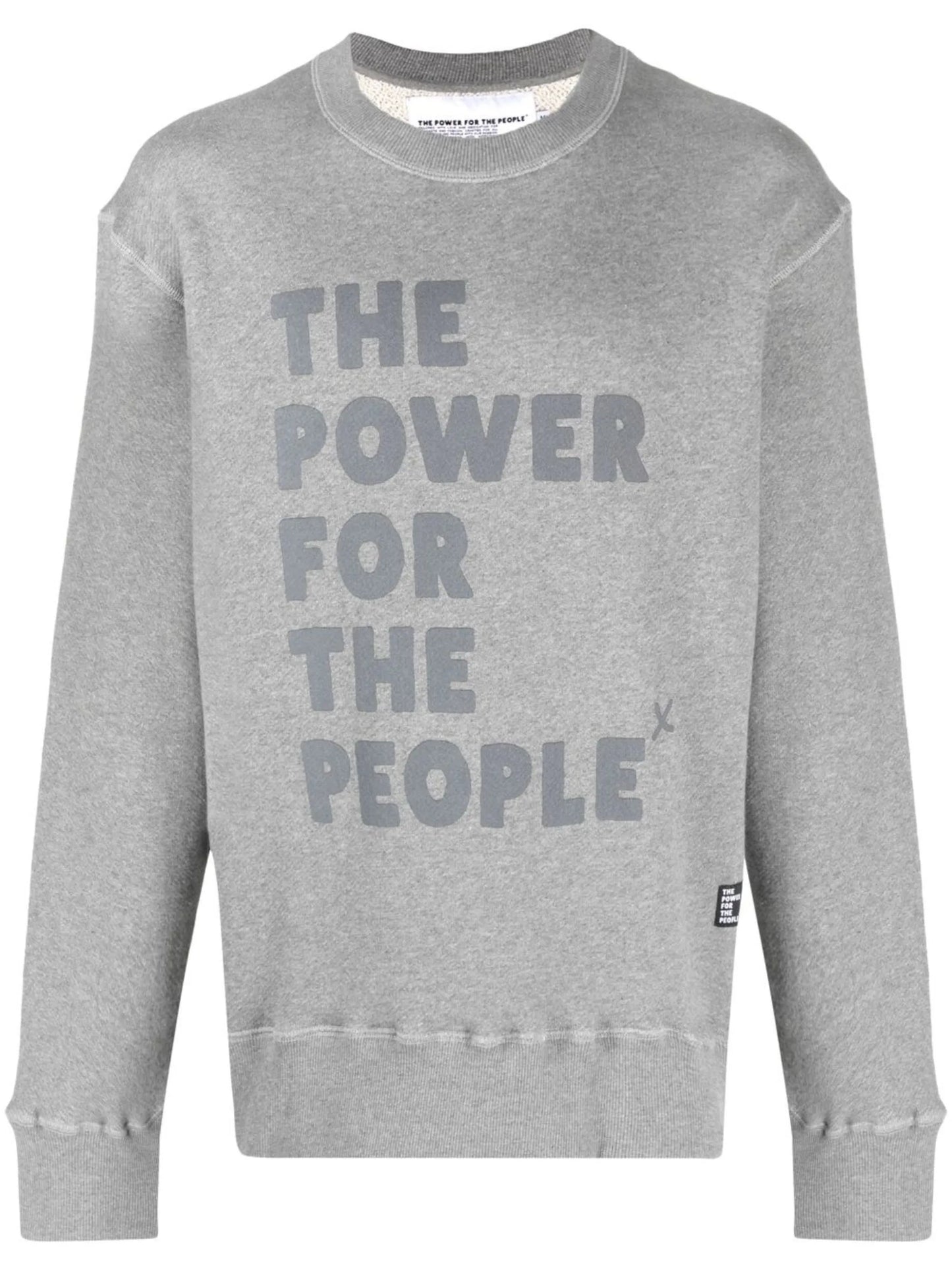 logo-print organic-cotton sweatshirt