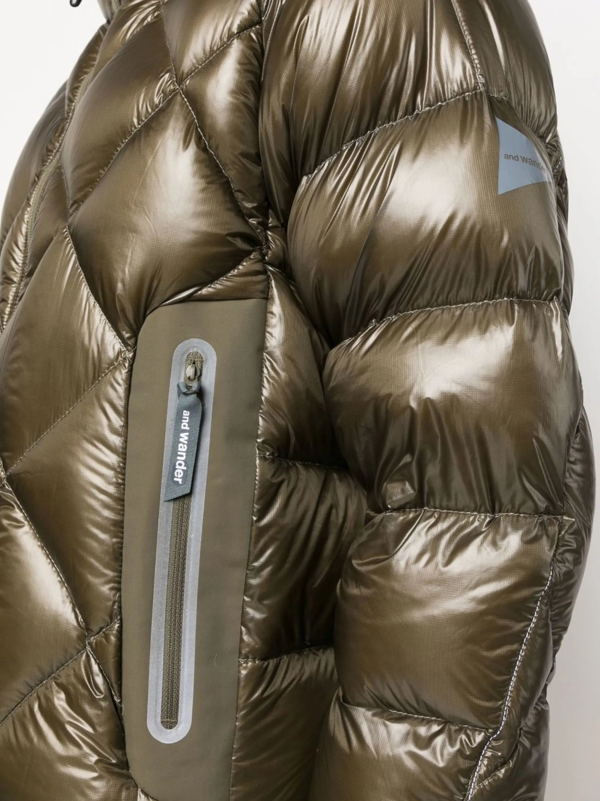 padded zip-front jacket