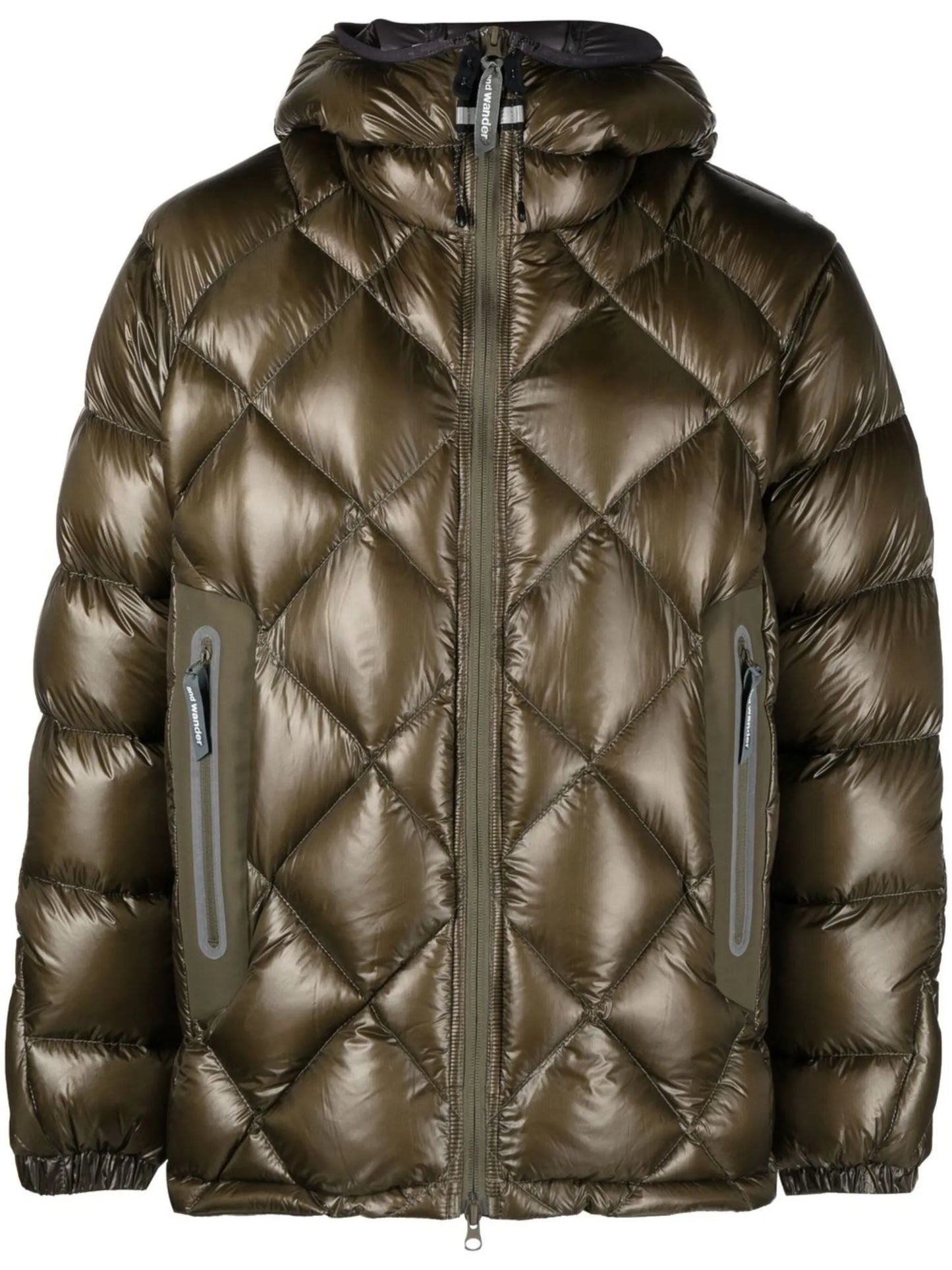 padded zip-front jacket