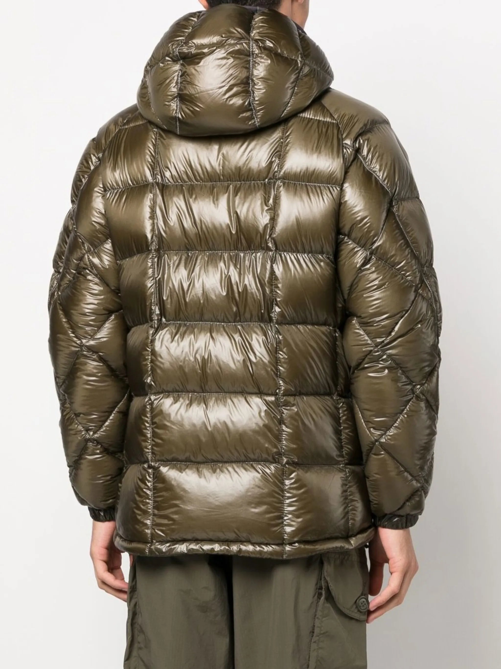padded zip-front jacket