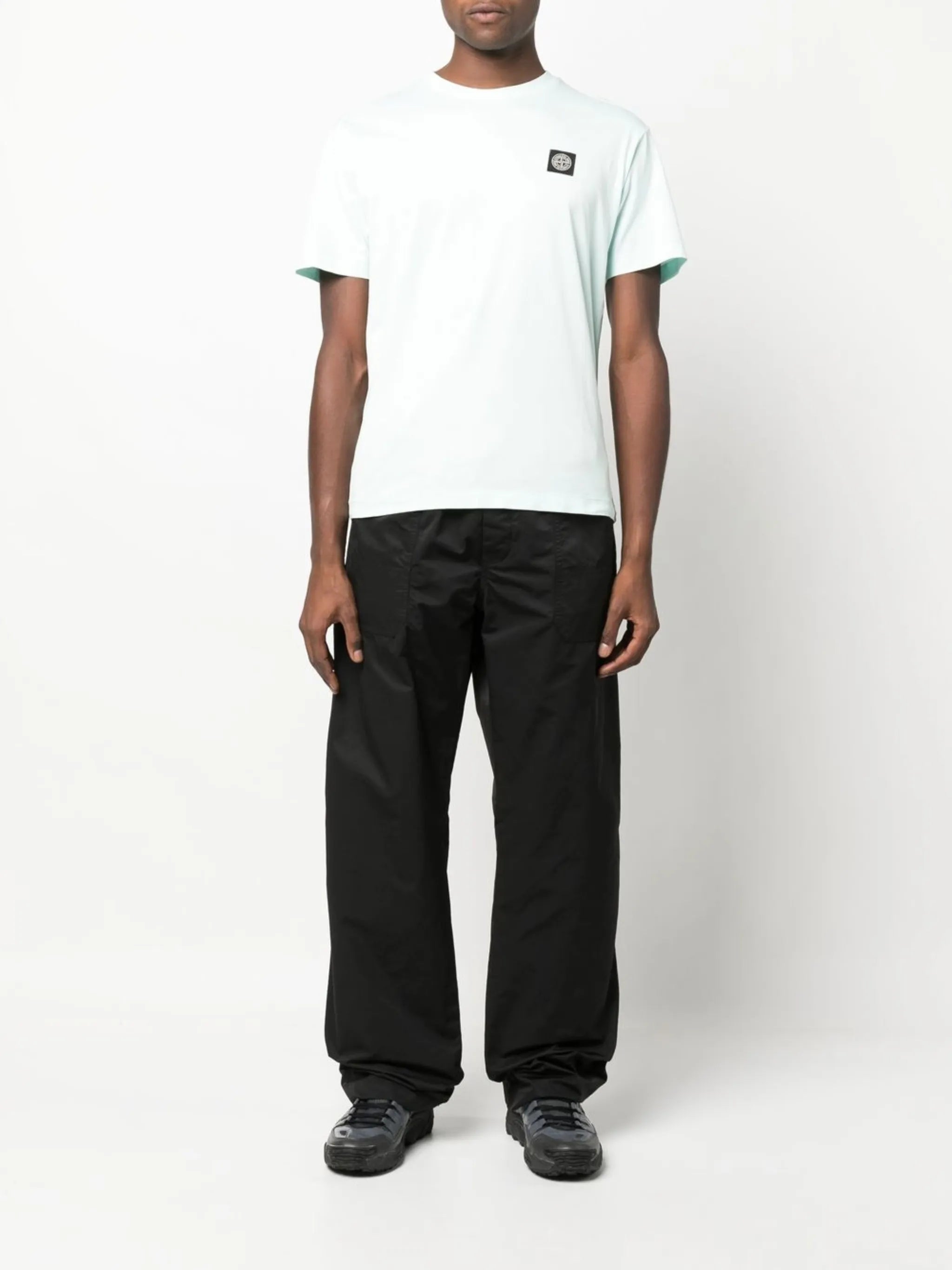 Compass-motif T-shirt