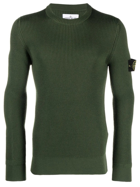 Costa logo-patch jumper