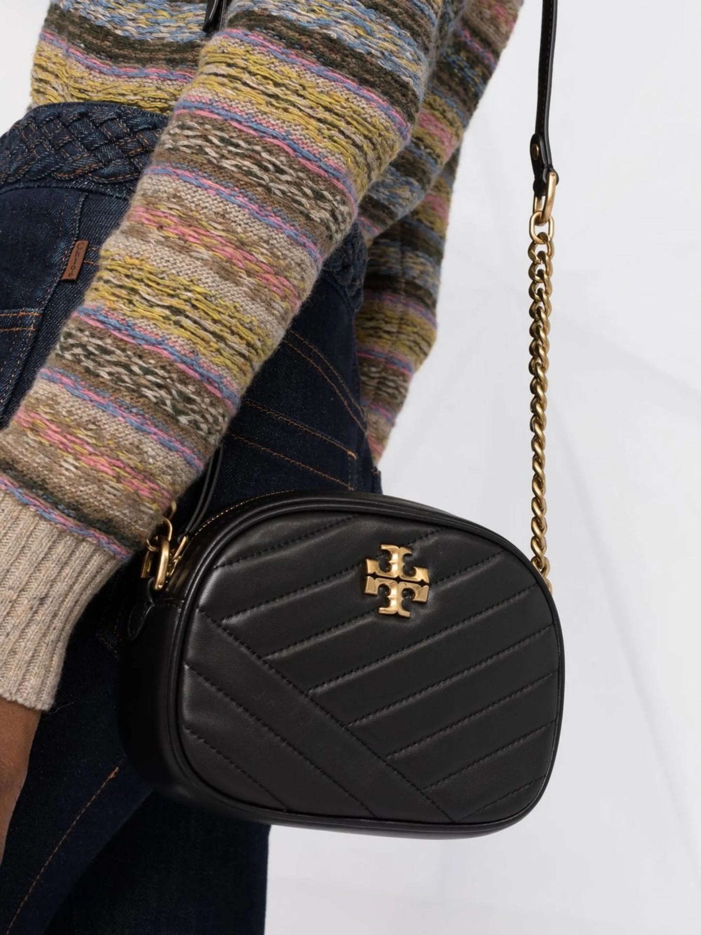 small Kira Chevron camera bag