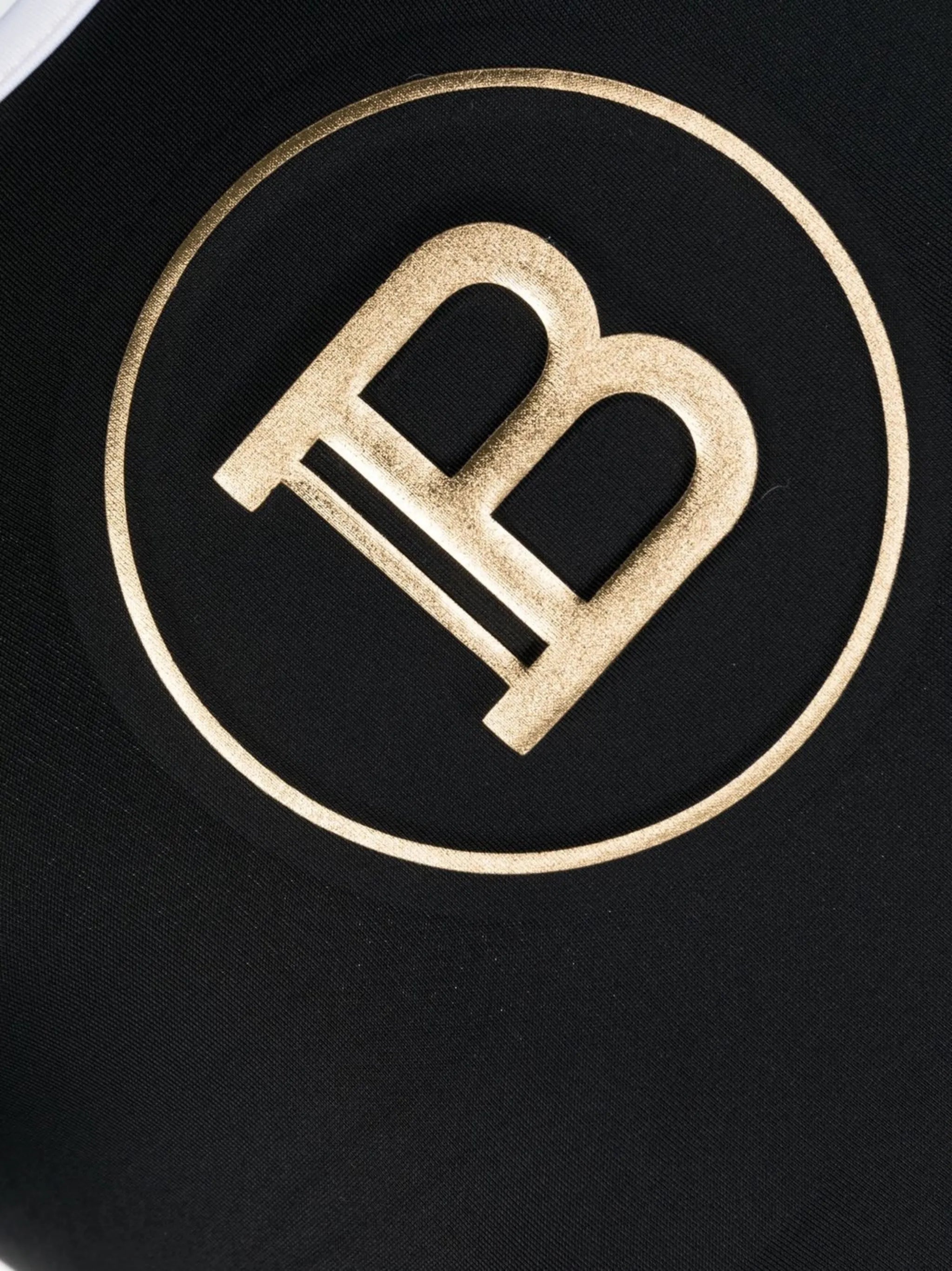 logo embossed swimsuit