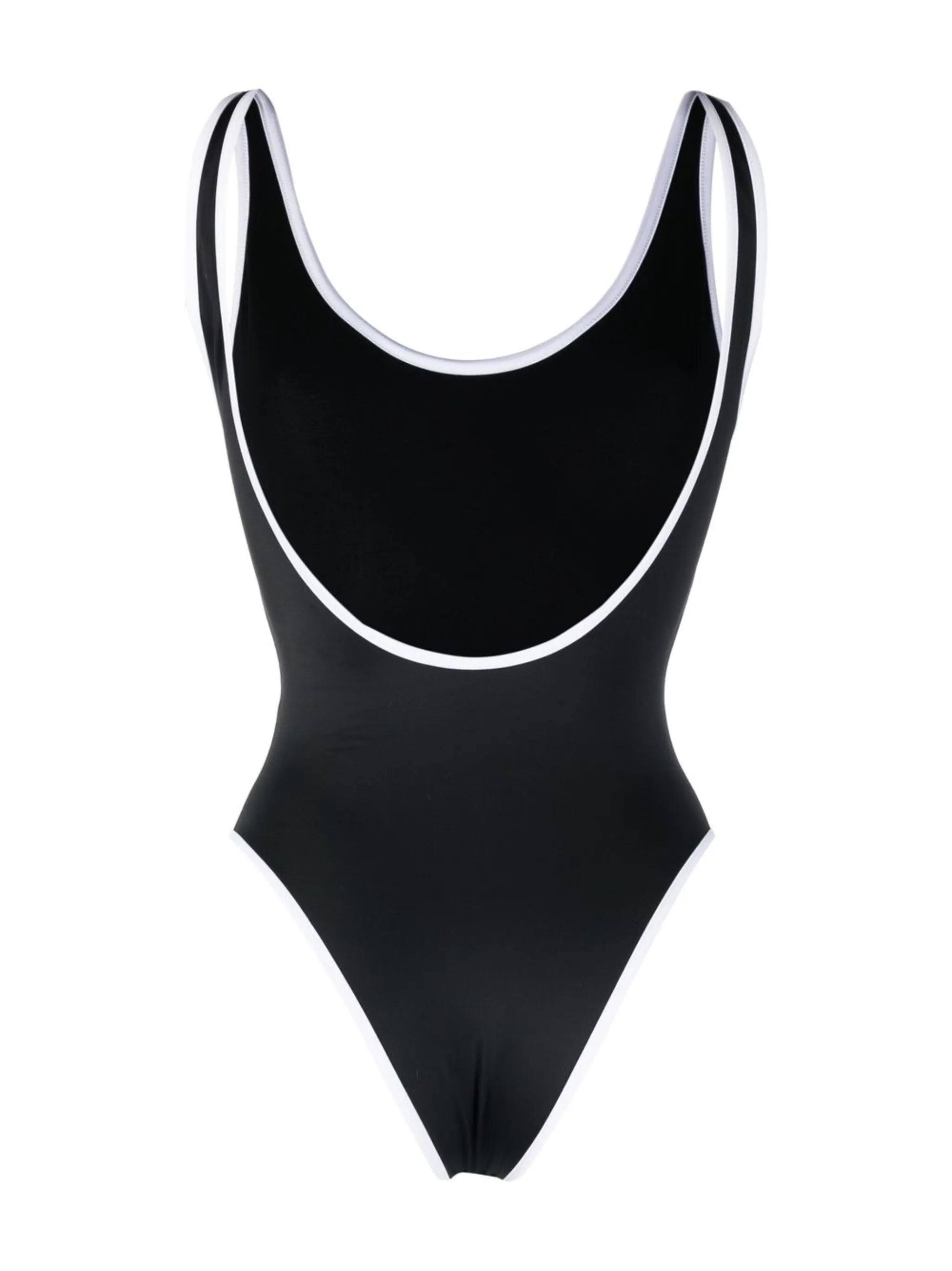 logo embossed swimsuit