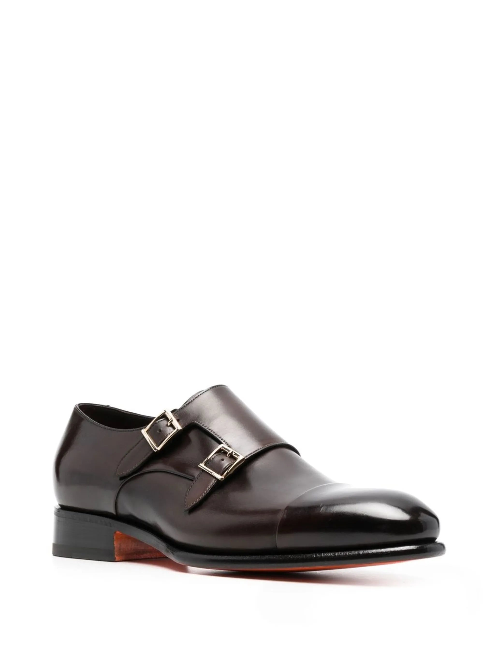 leather monk shoes