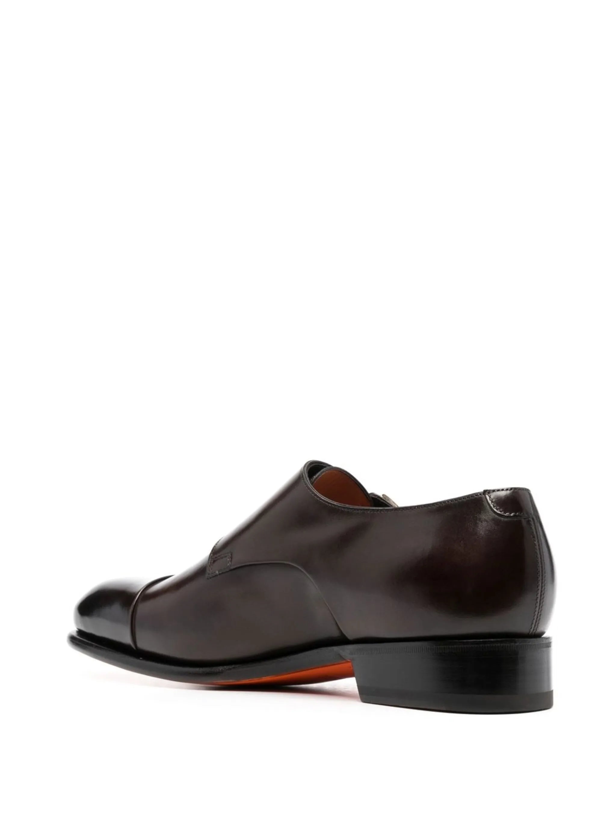 leather monk shoes