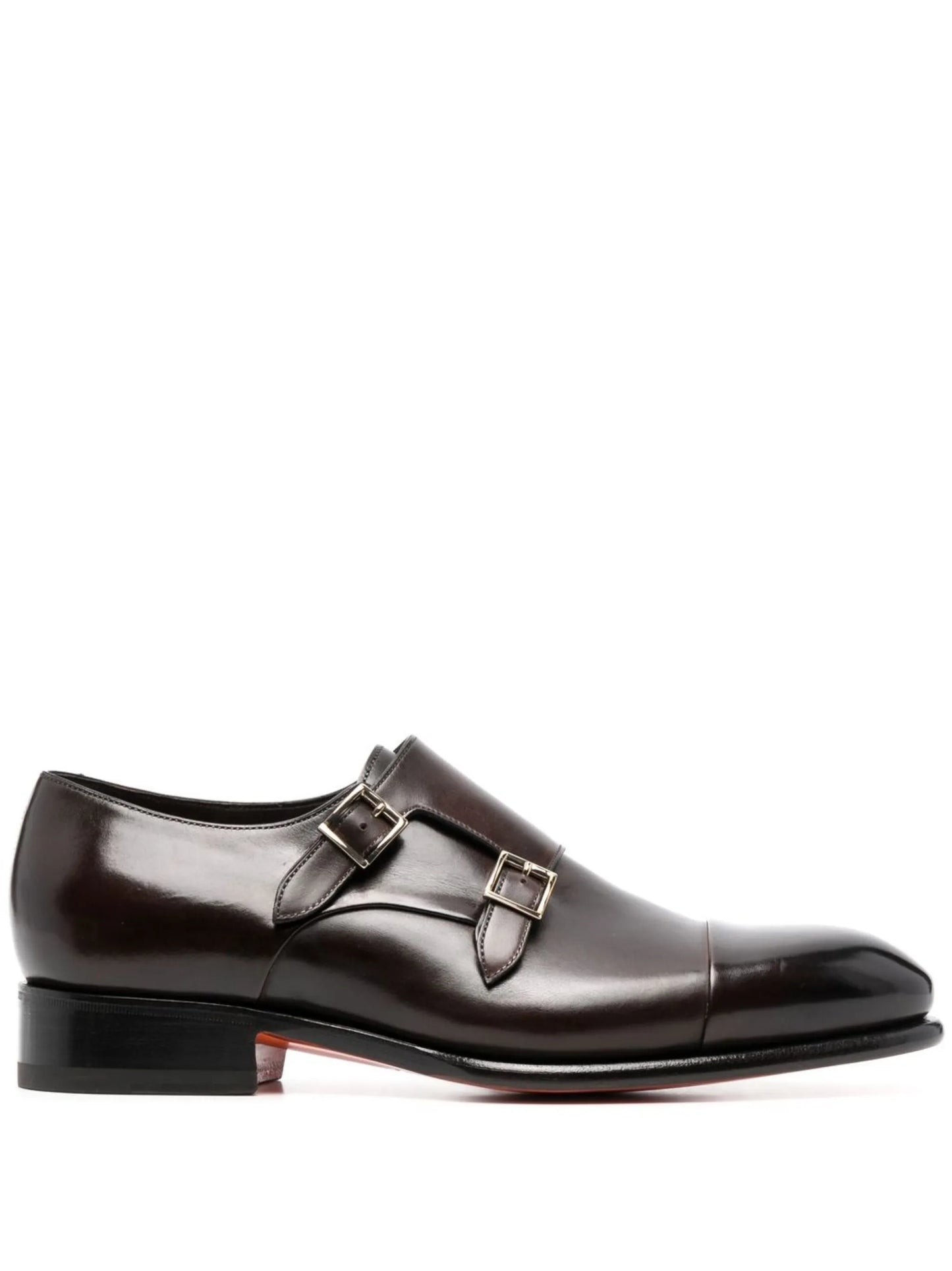 leather monk shoes