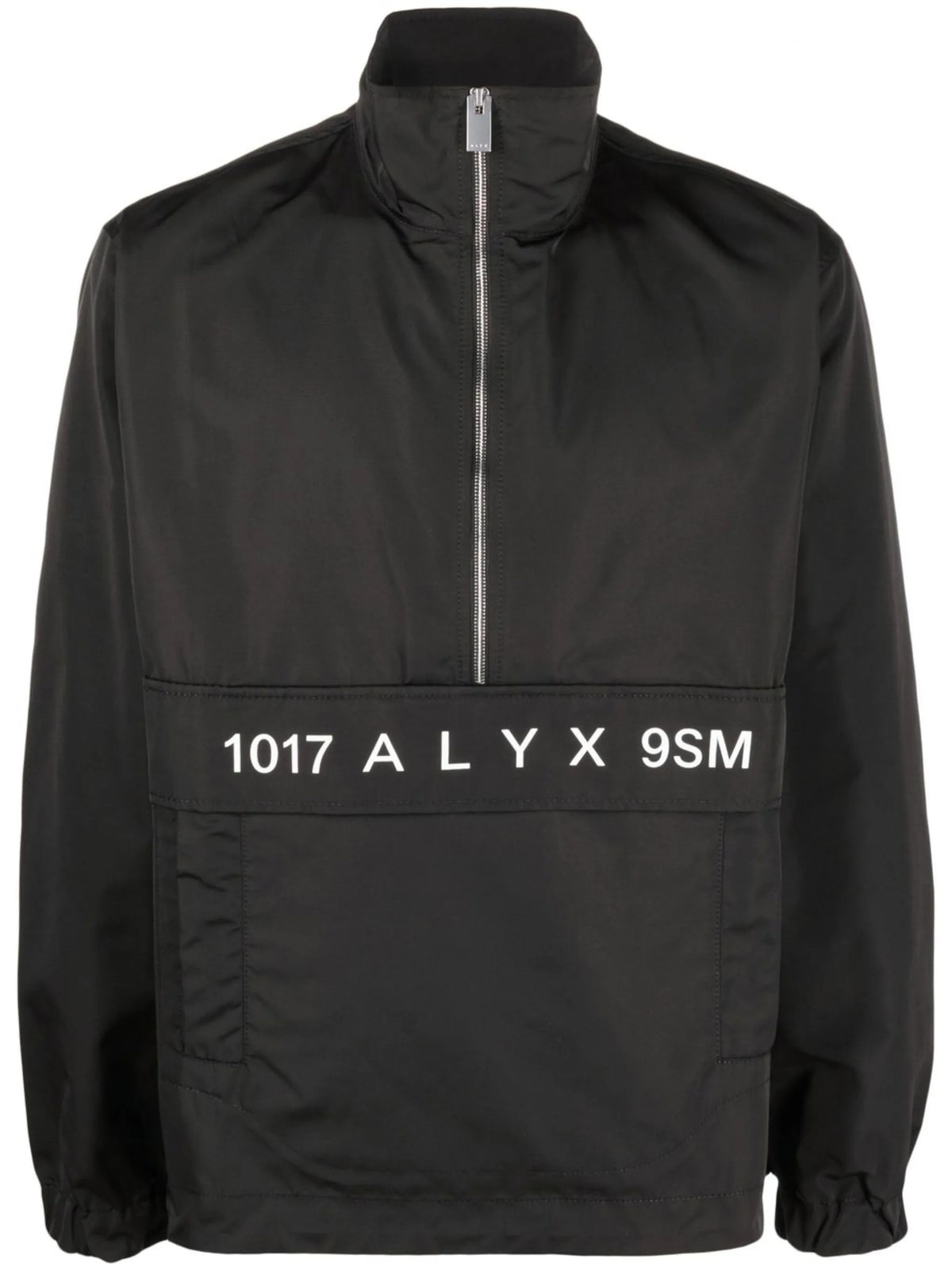 logo print windbreaker jacket
