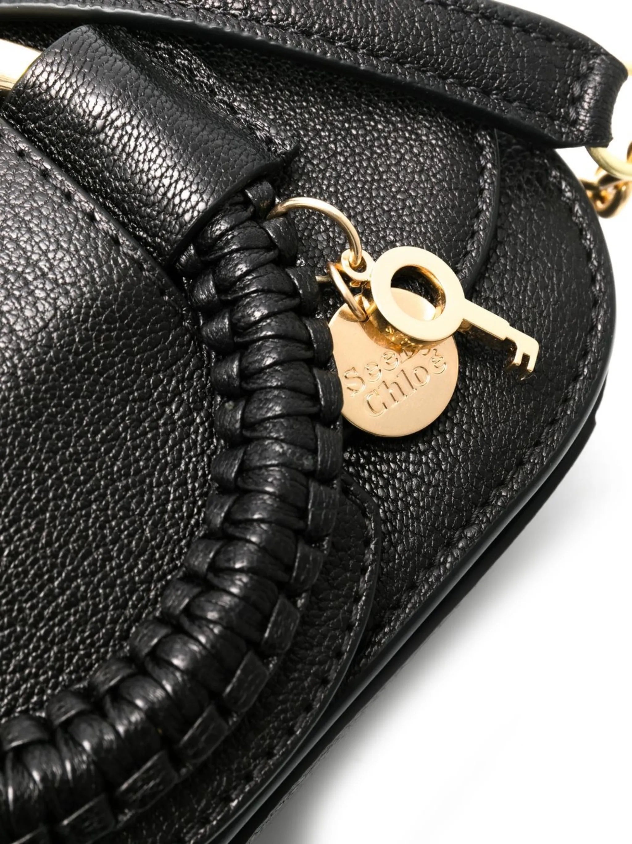 Hana leather shoulder bag