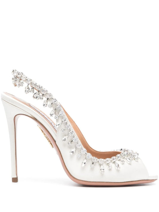 Temptation 105mm crystal-embellished sandals