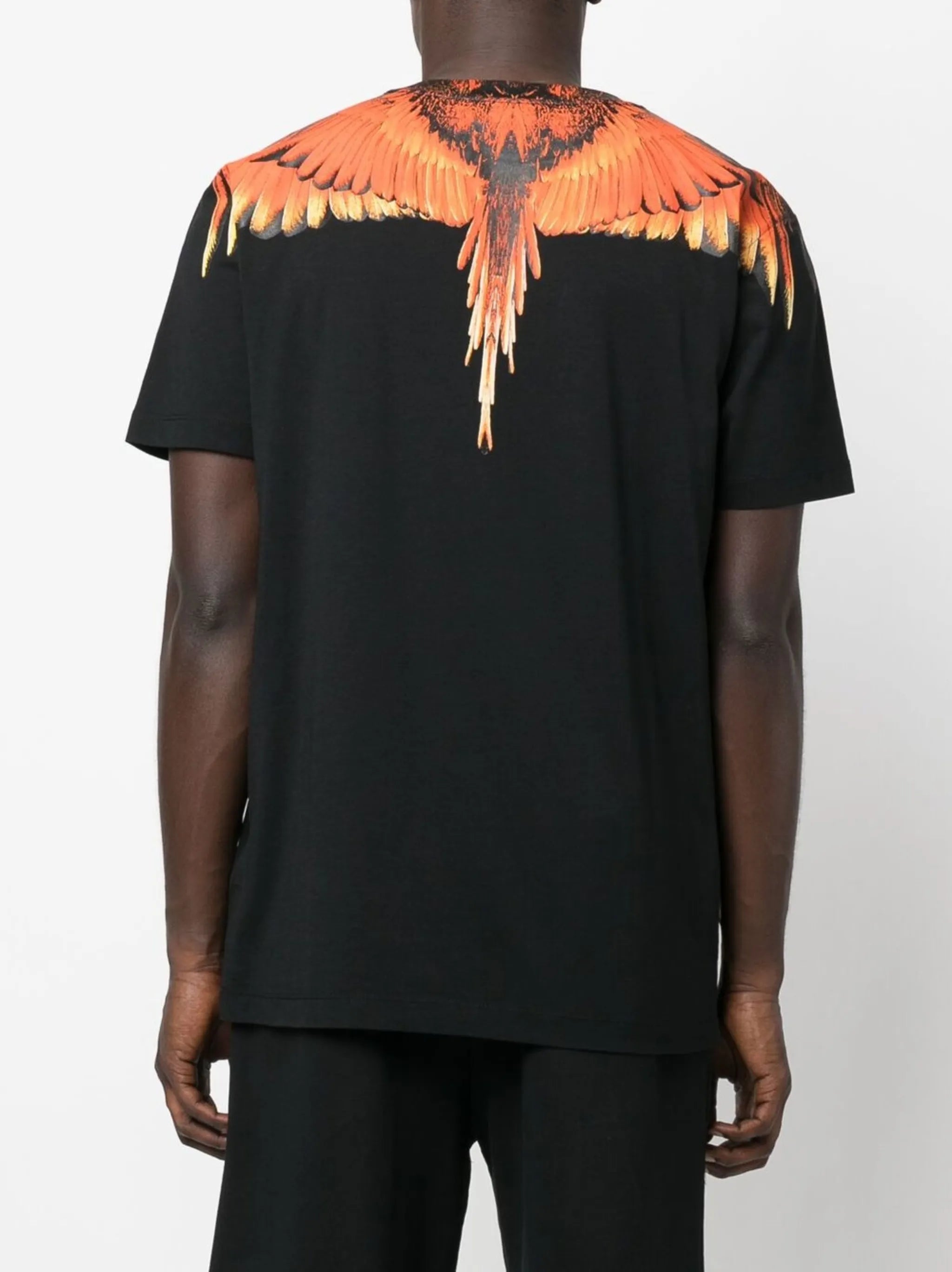 Wings print cotton T-shirt