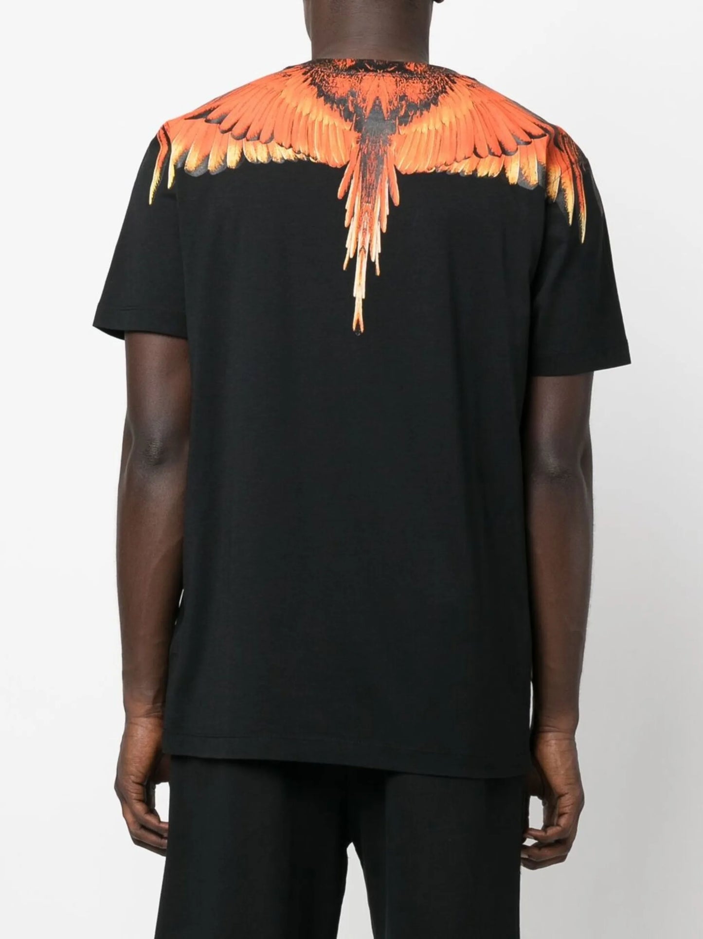 Wings print cotton T-shirt