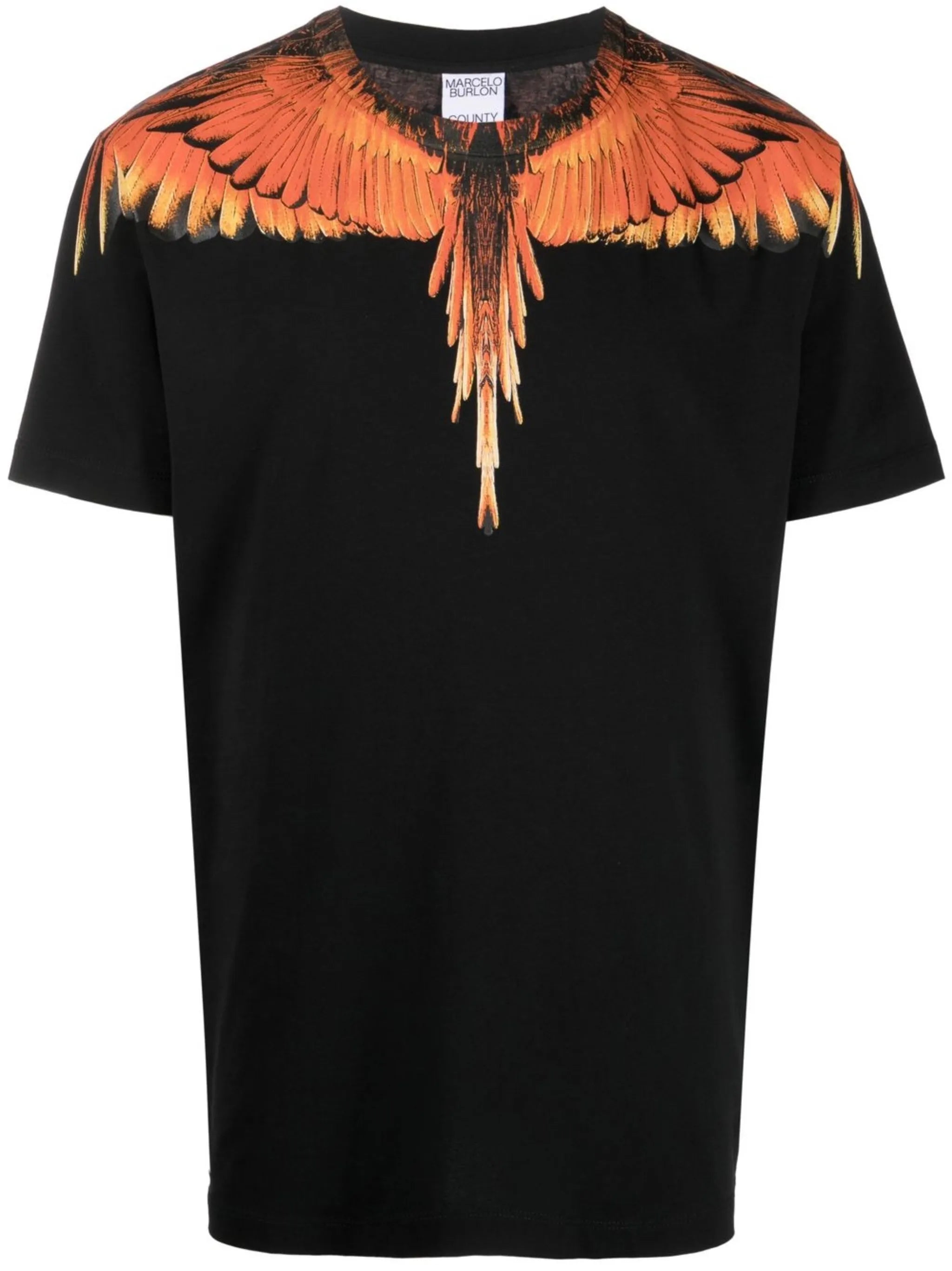 Wings print cotton T-shirt