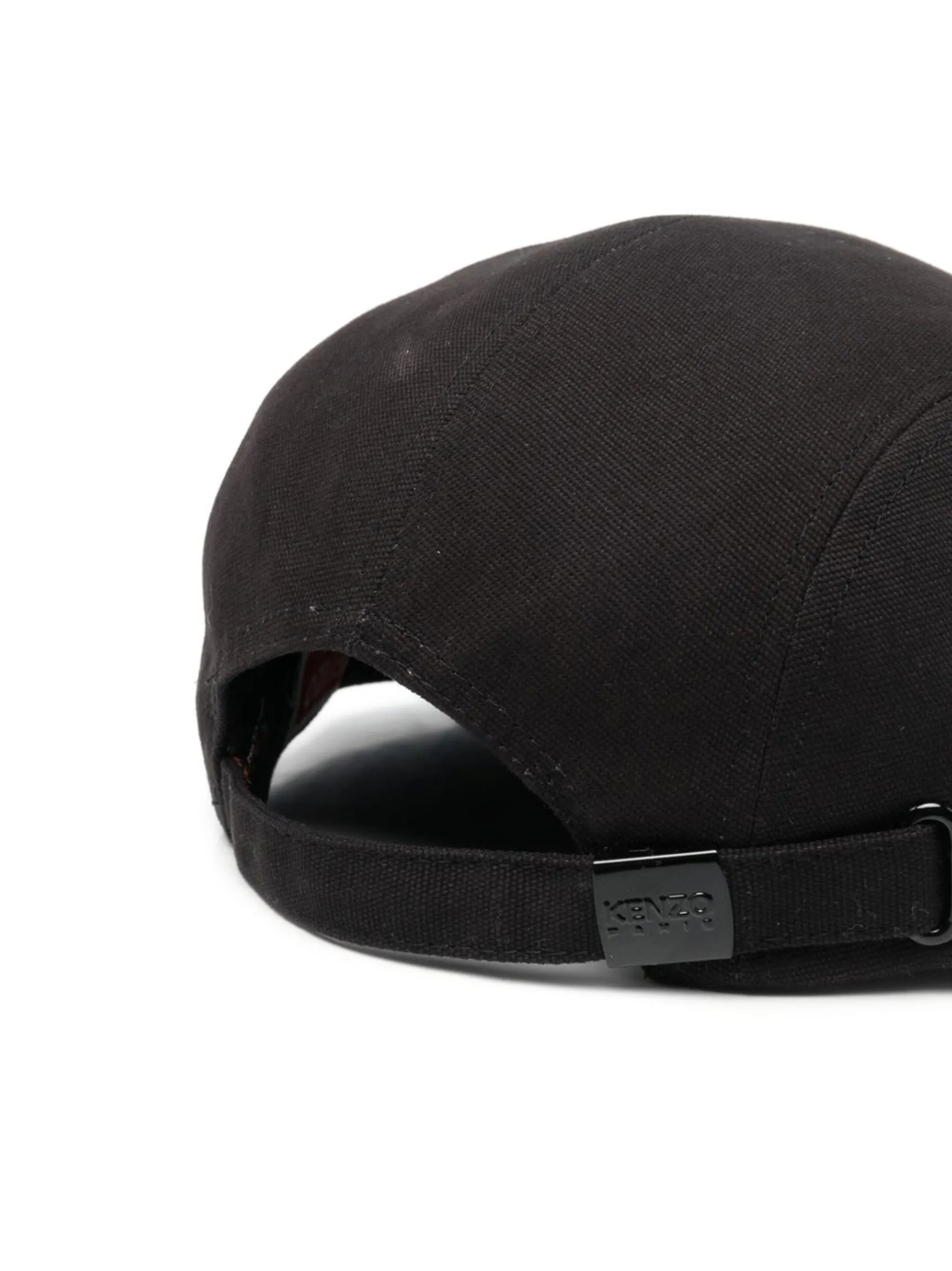 side embroidered-logo detail baseball cap