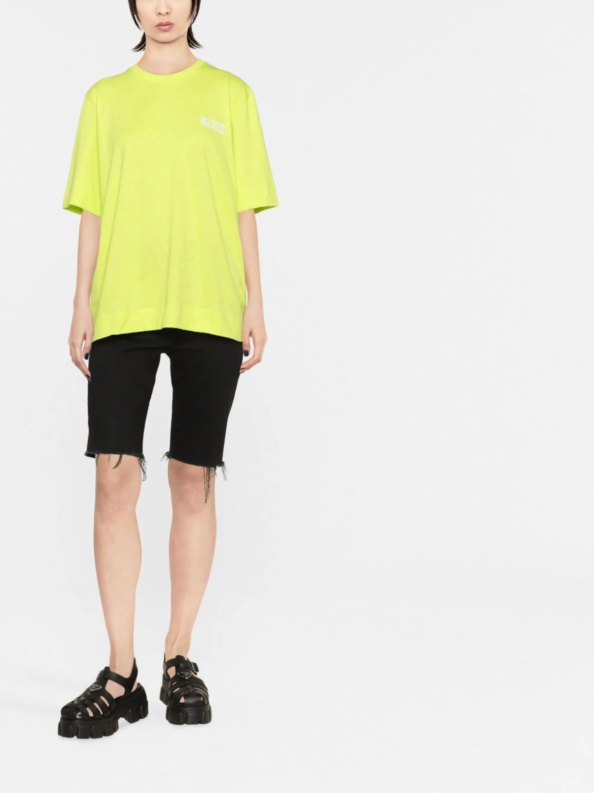 logo print organic cotton T-shirt