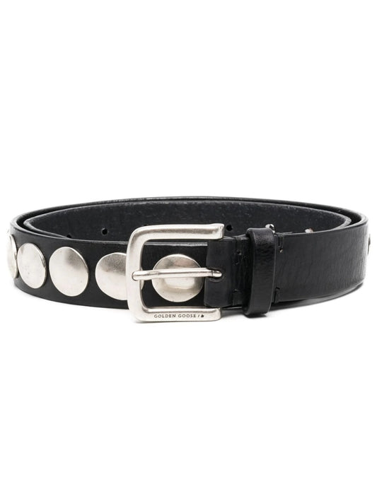 Trinidad leather studded belt
