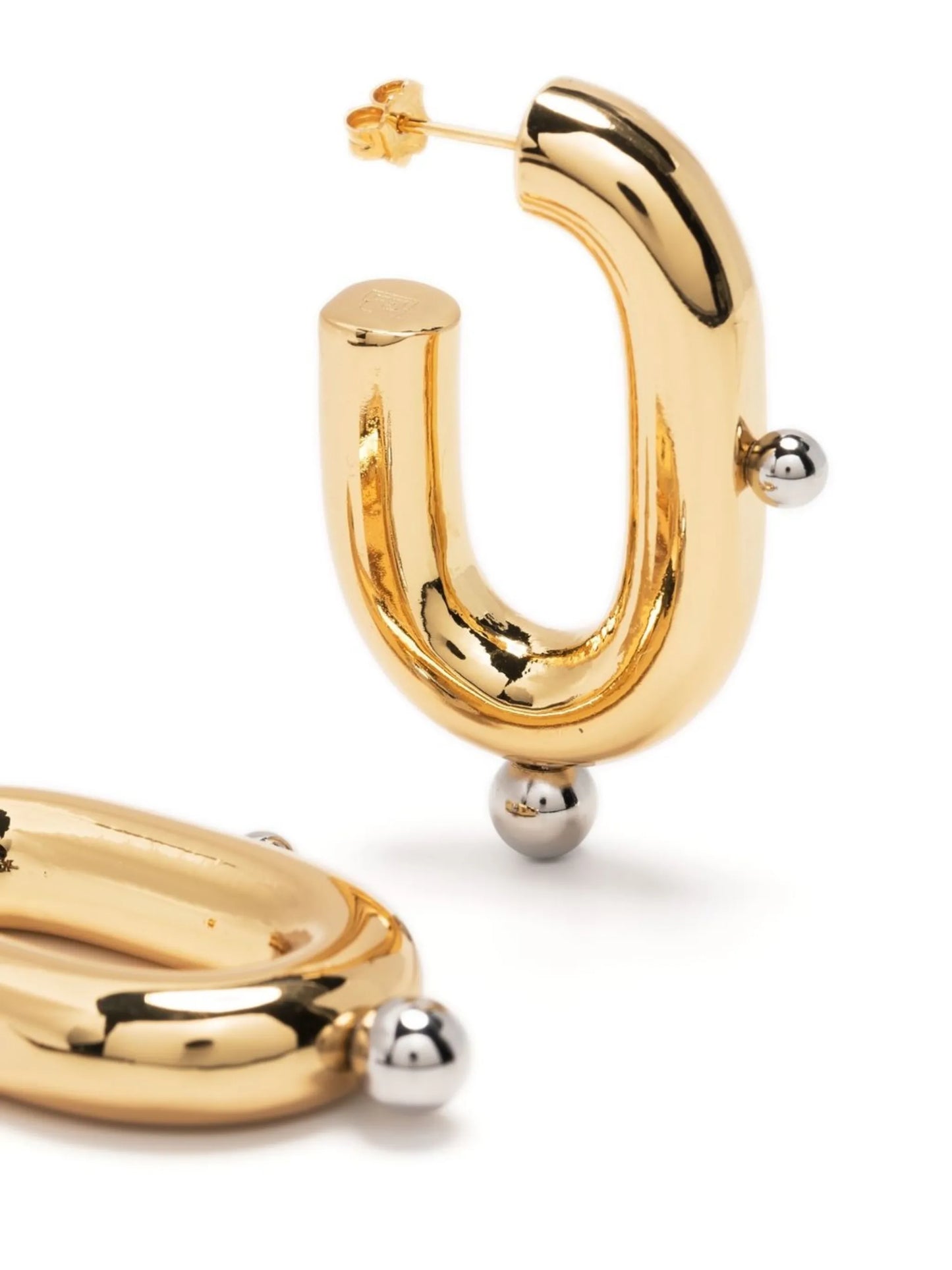 XL Link hoop earrings