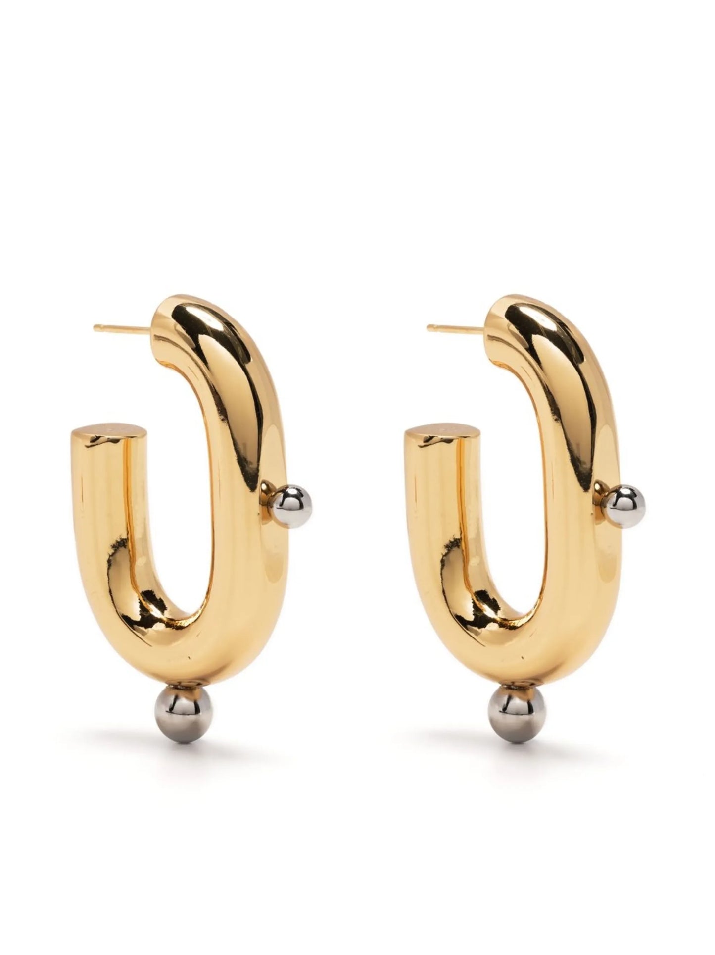 XL Link hoop earrings