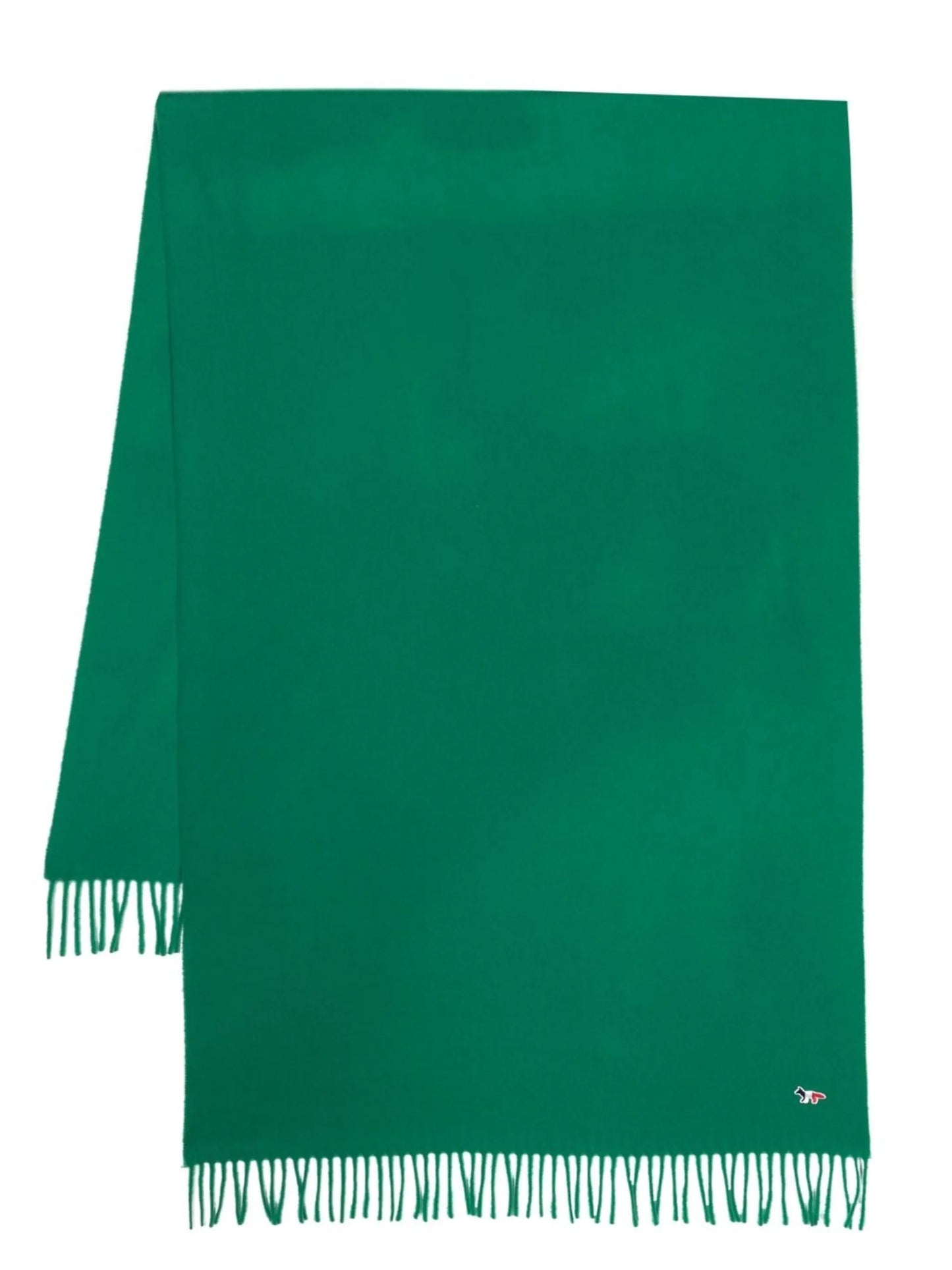 embroidered logo scarf