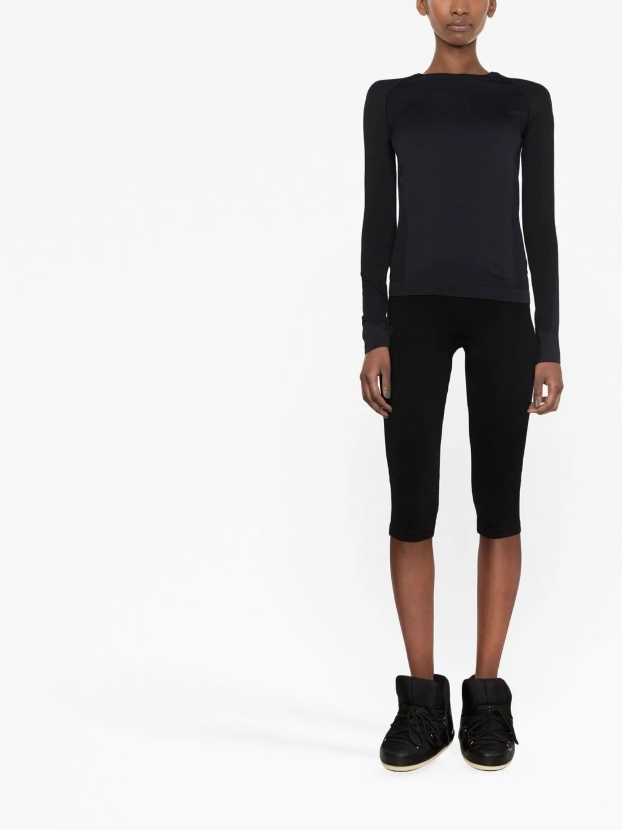 three-quarter length leggings