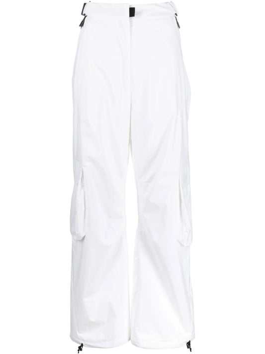 cargo high-waisted track pants