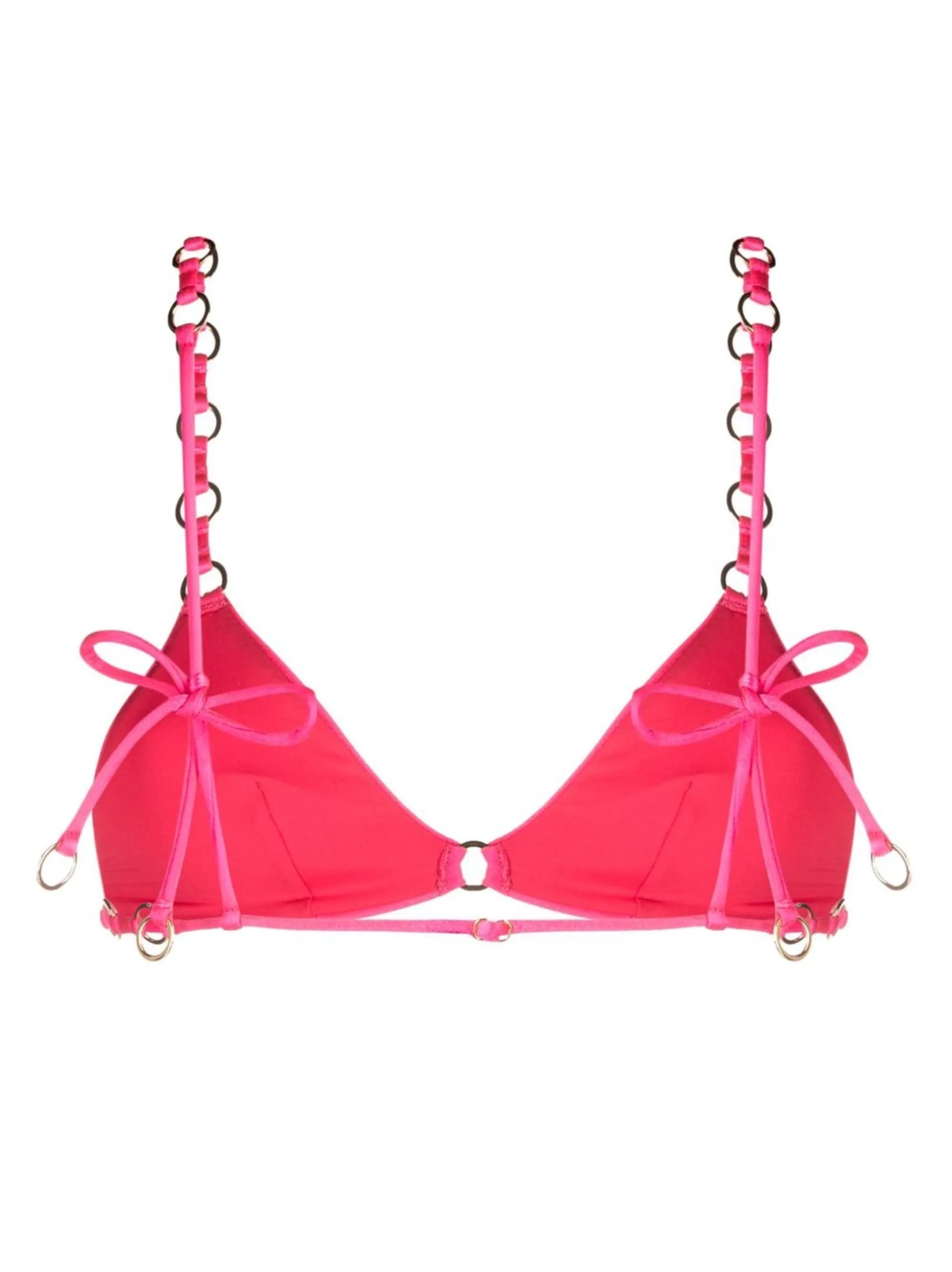 Ashia satin bikini top