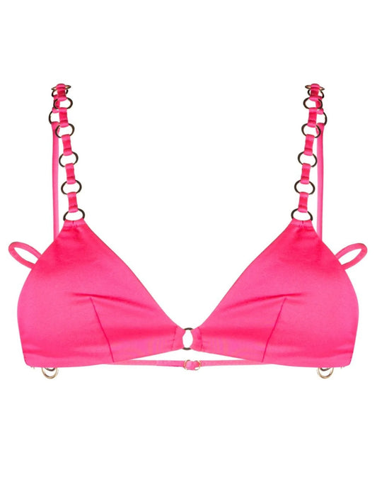 Ashia satin bikini top