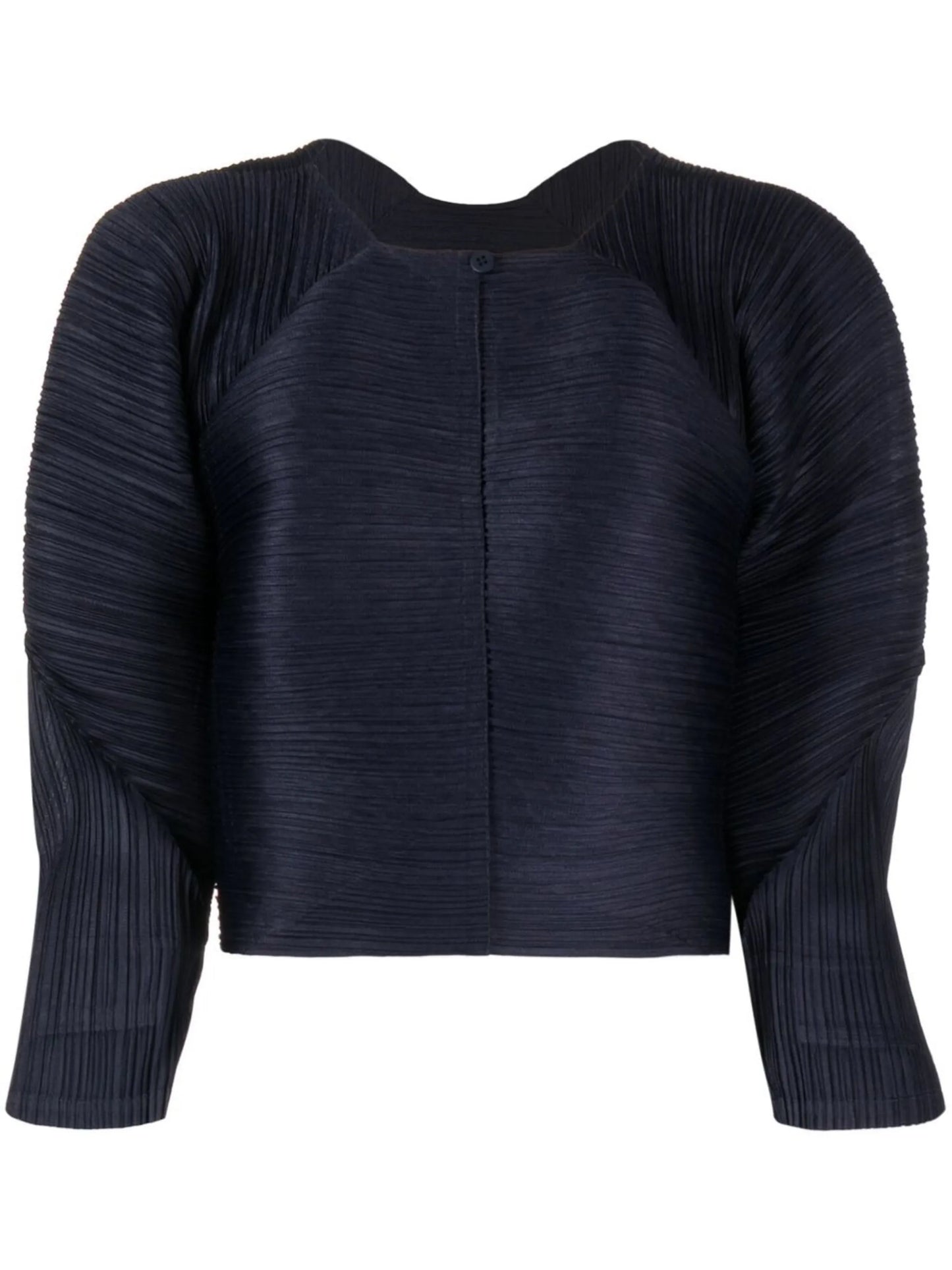 Hug pleated cardigan