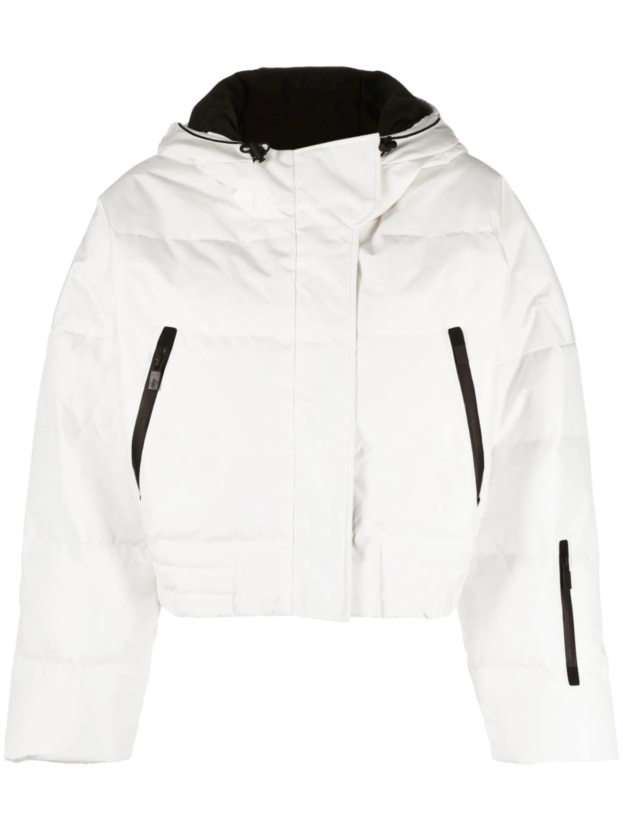 cropped puffer jacket