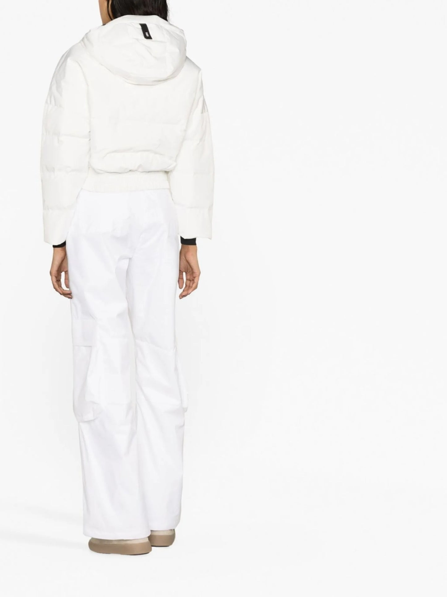 cropped puffer jacket