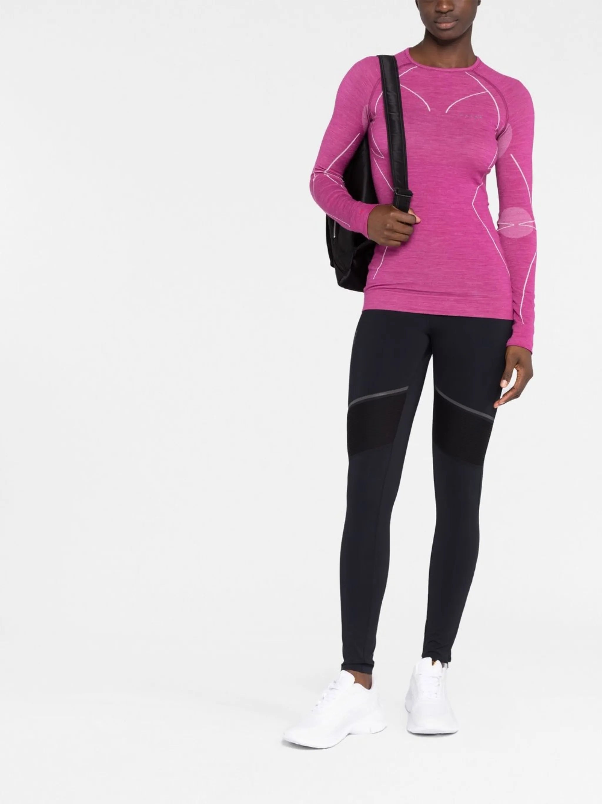 Skiing long-sleeve top