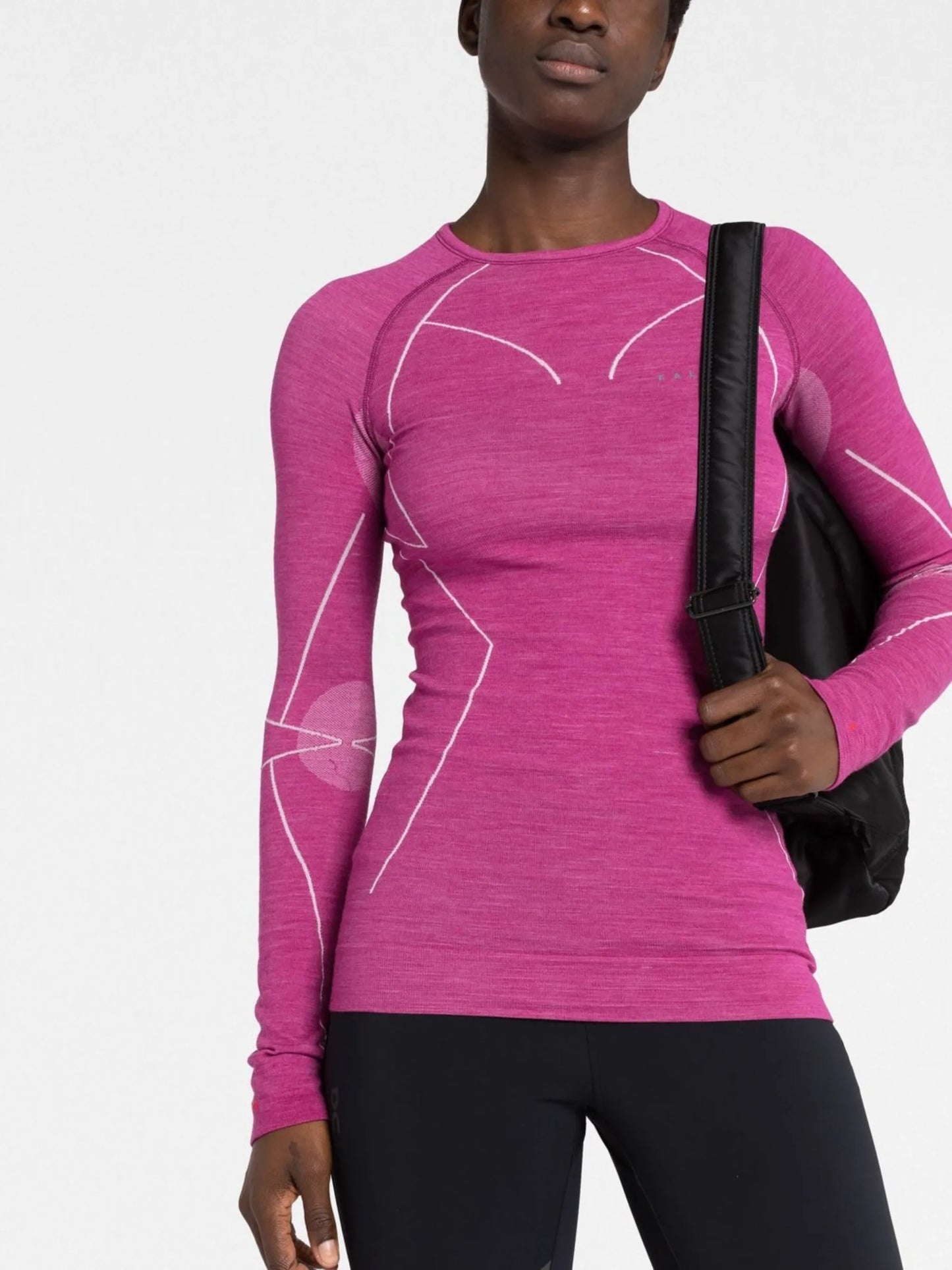 Skiing long-sleeve top