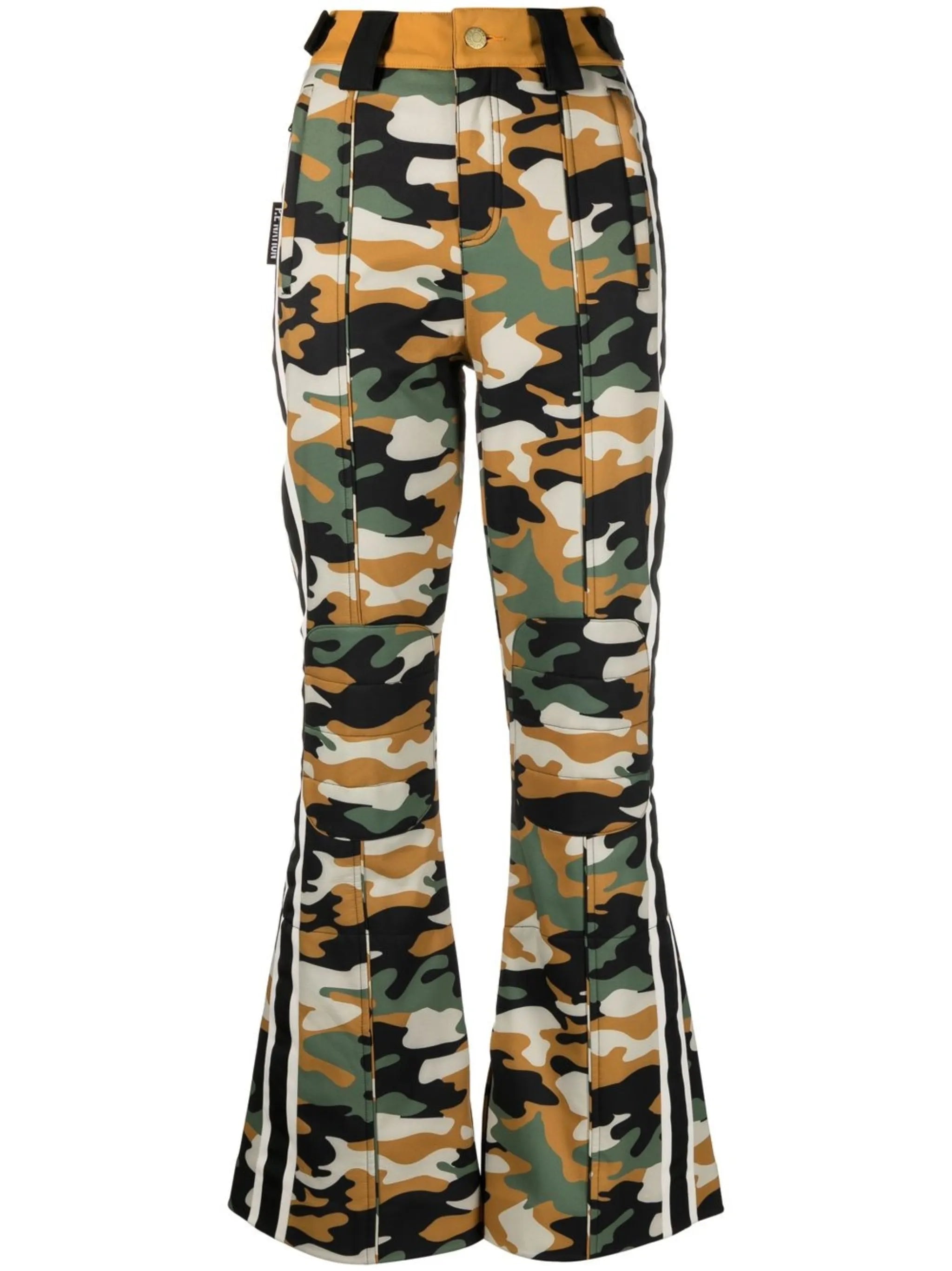 Chicane camouflage-print ski trousers
