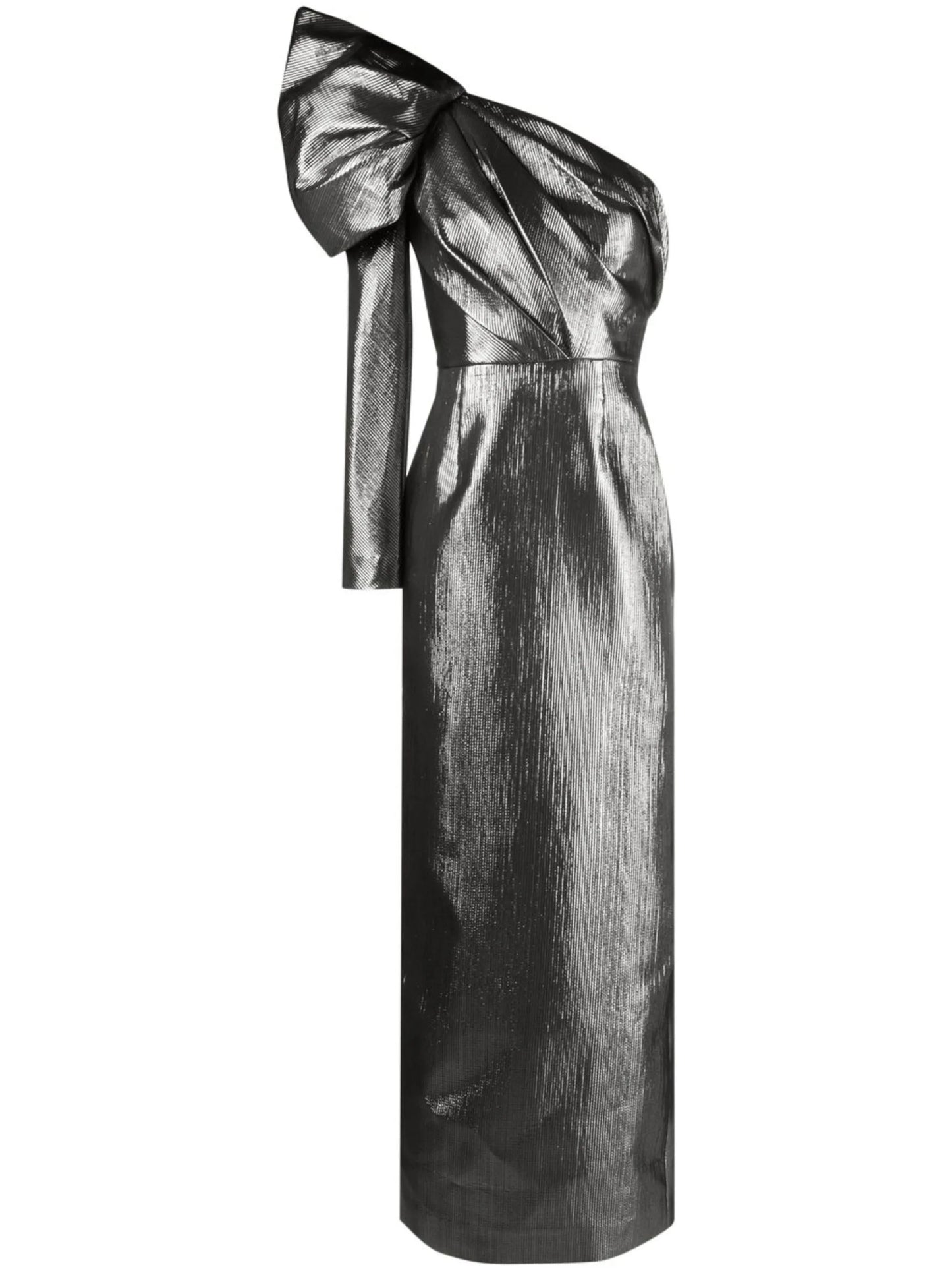 one-shoulder maxi dress