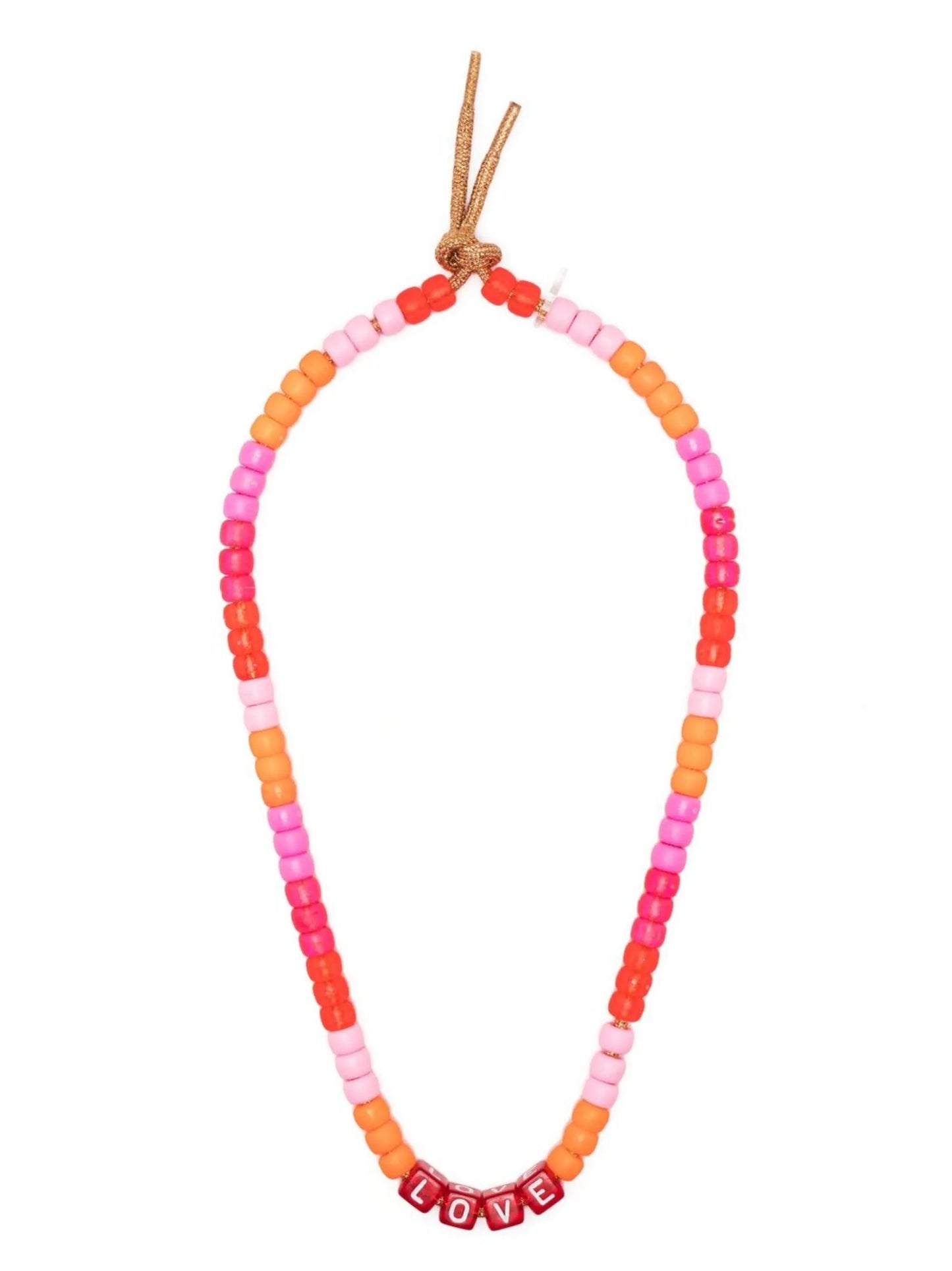 Love beaded necklace
