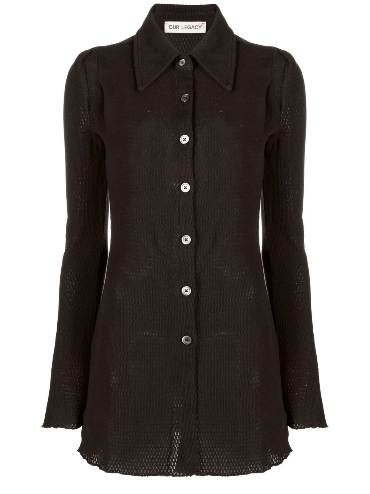 long-sleeve button-up shirt