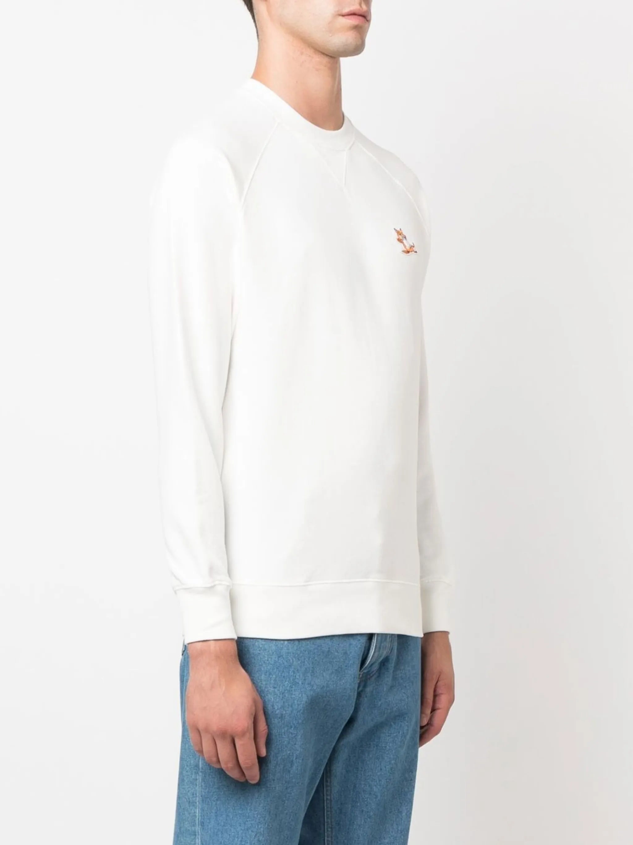 logo patch sweatshirt