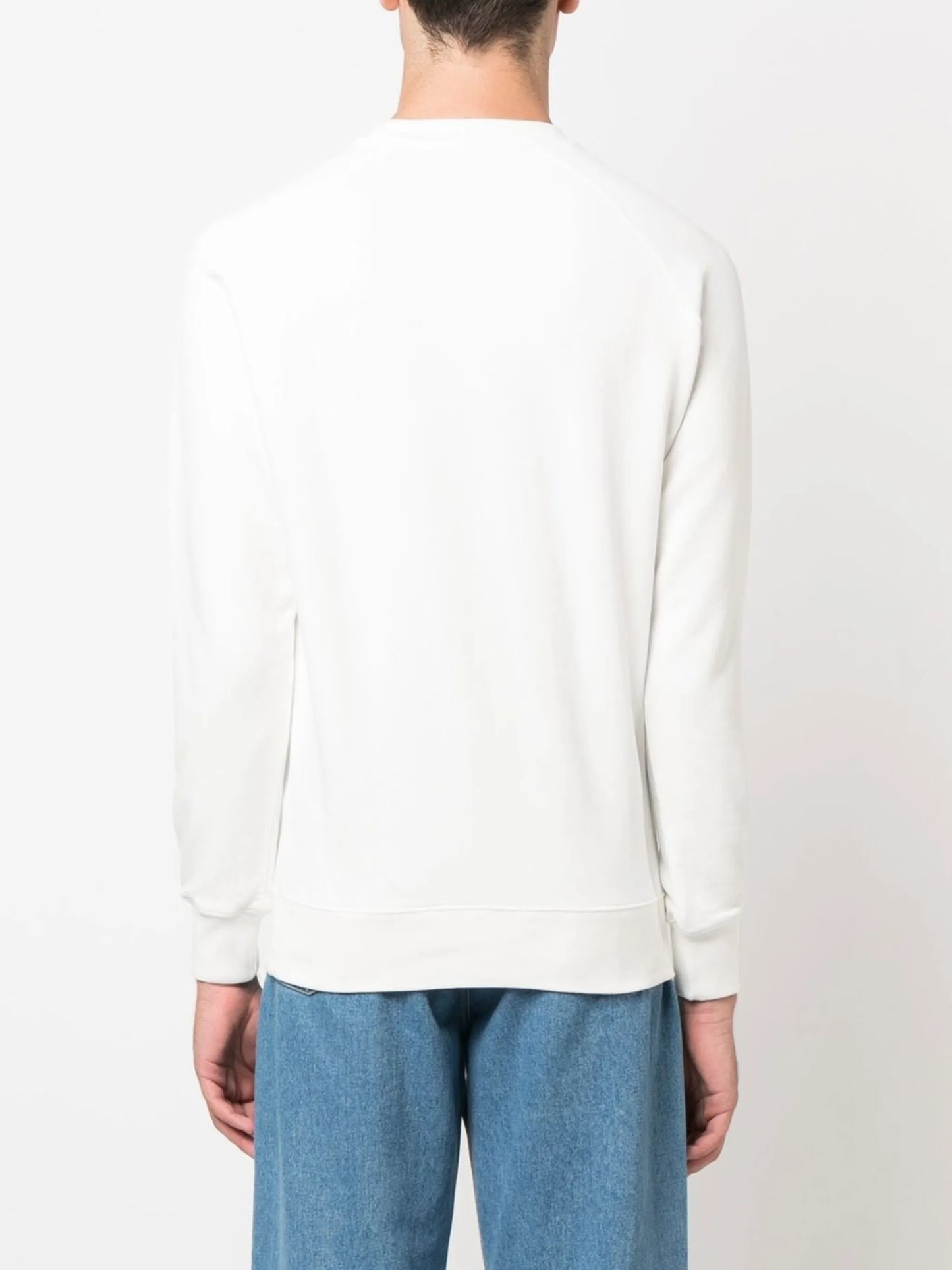 logo patch sweatshirt