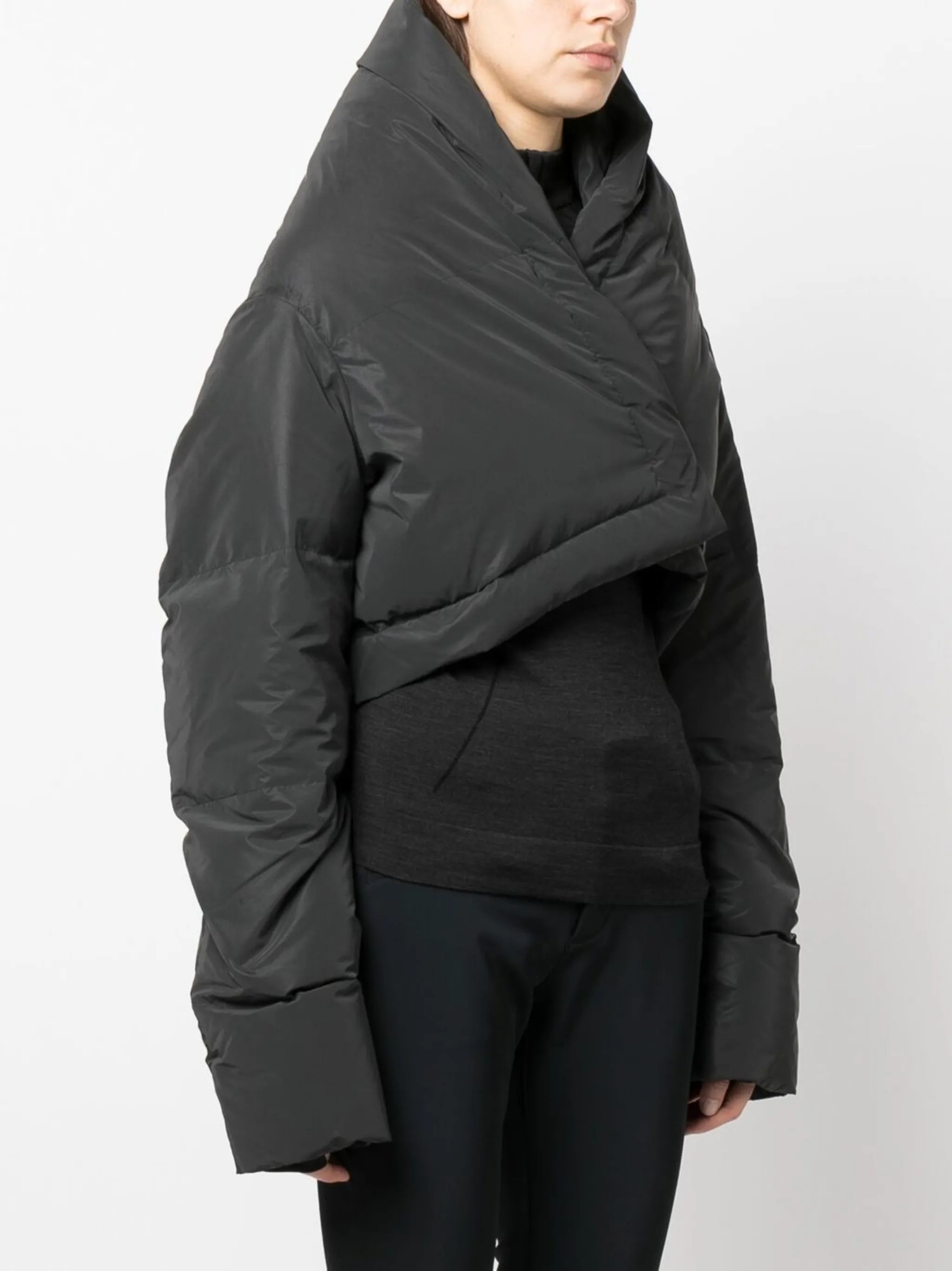Kitty cropped puffer jacket
