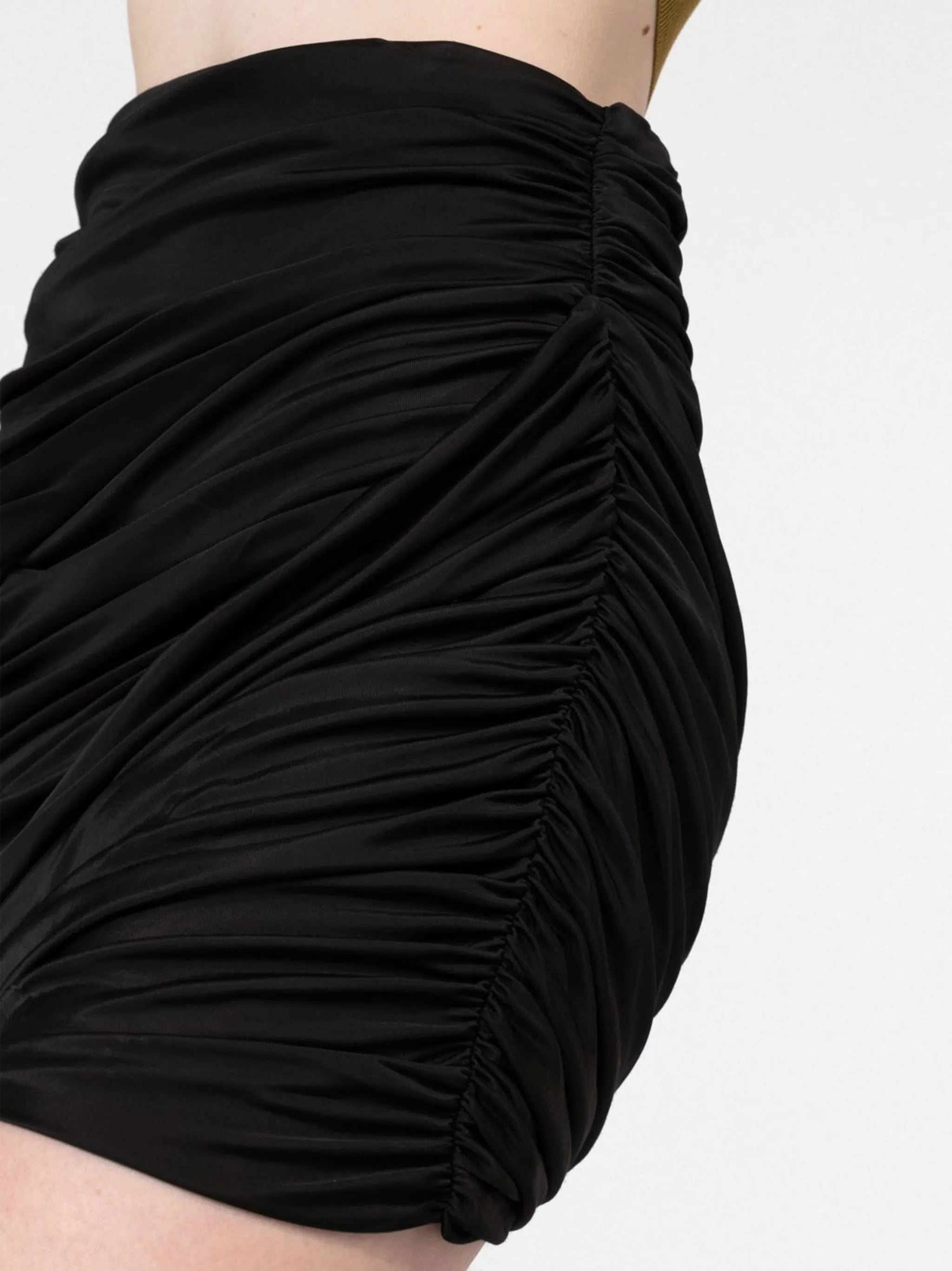 Sabile ruched mini skirt