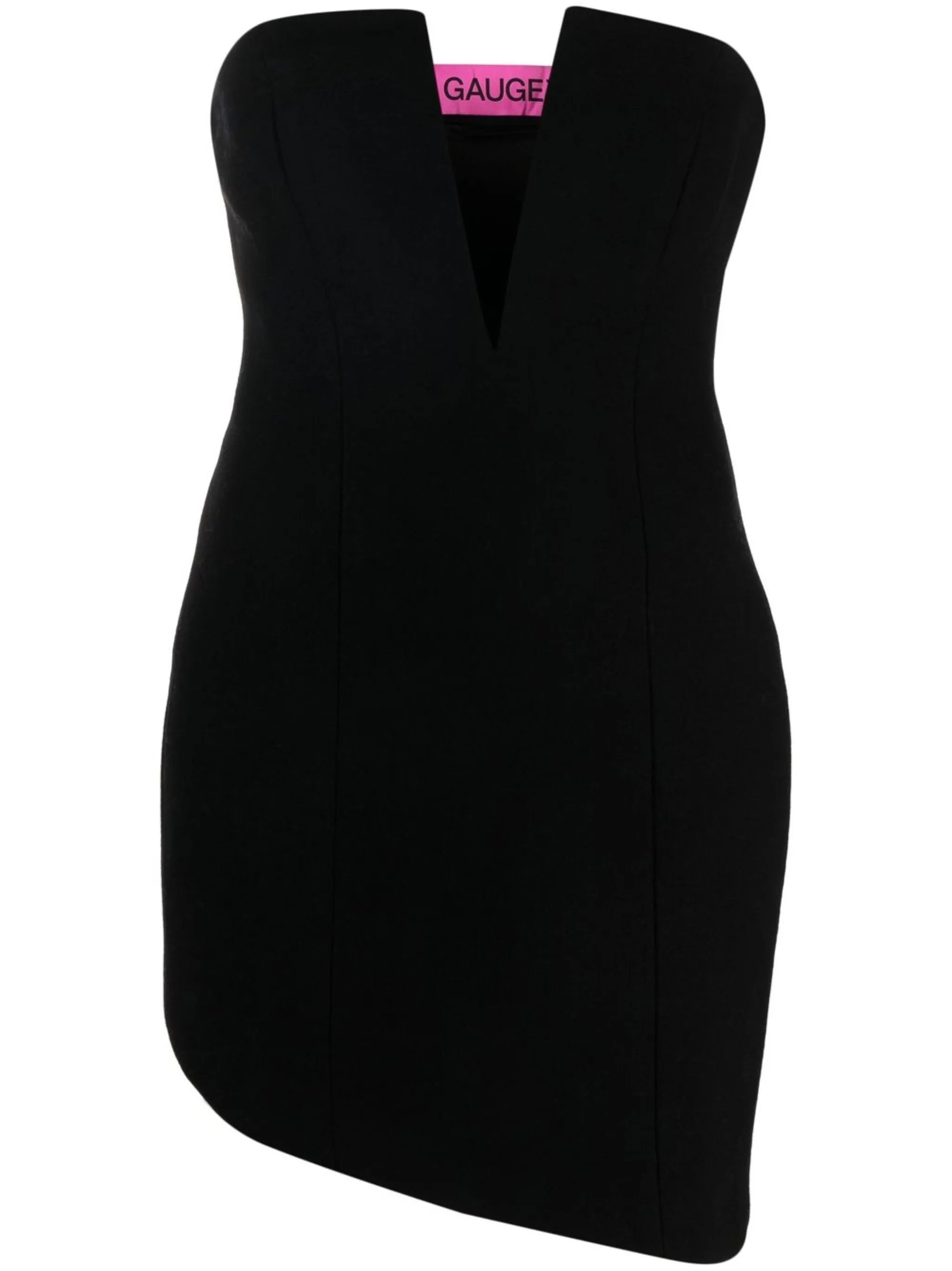 Asan V-neck asymmetric dress